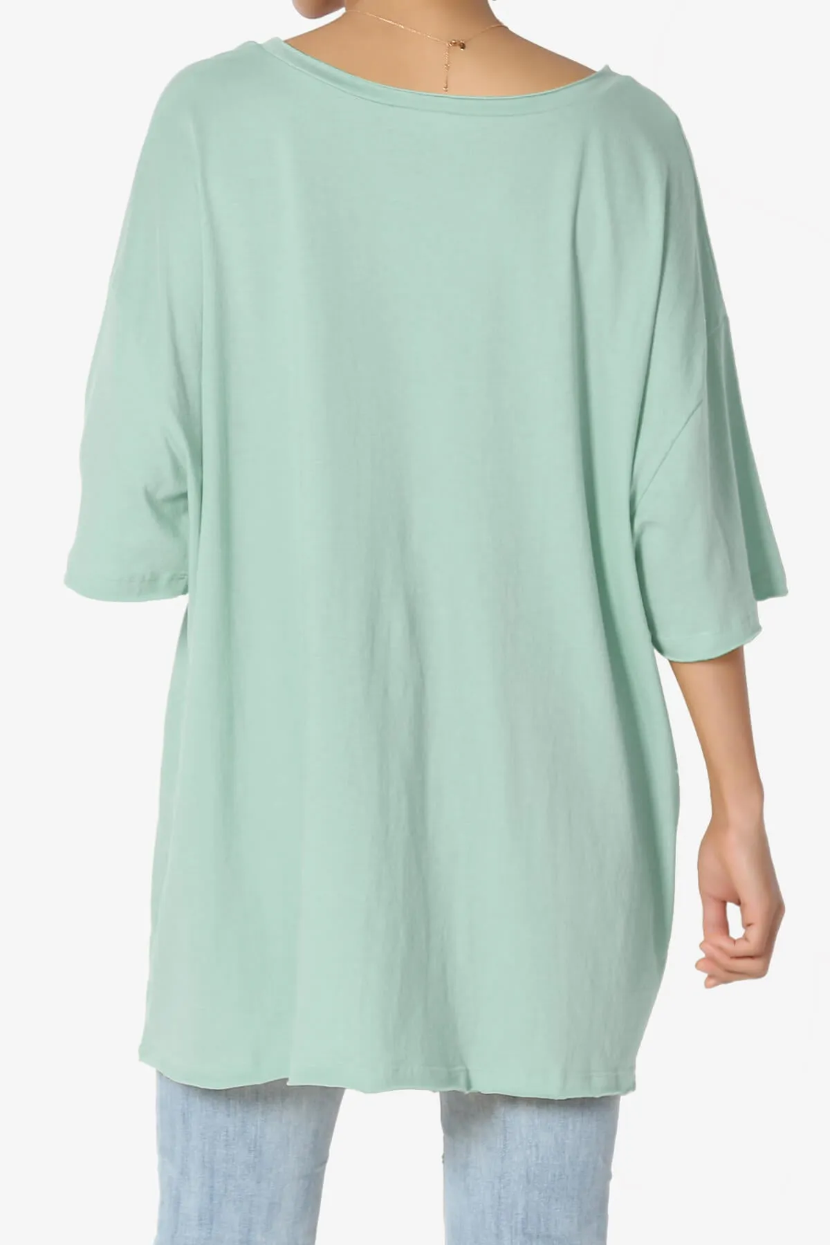Charlie V Neck Pocket Boyfriend Tee