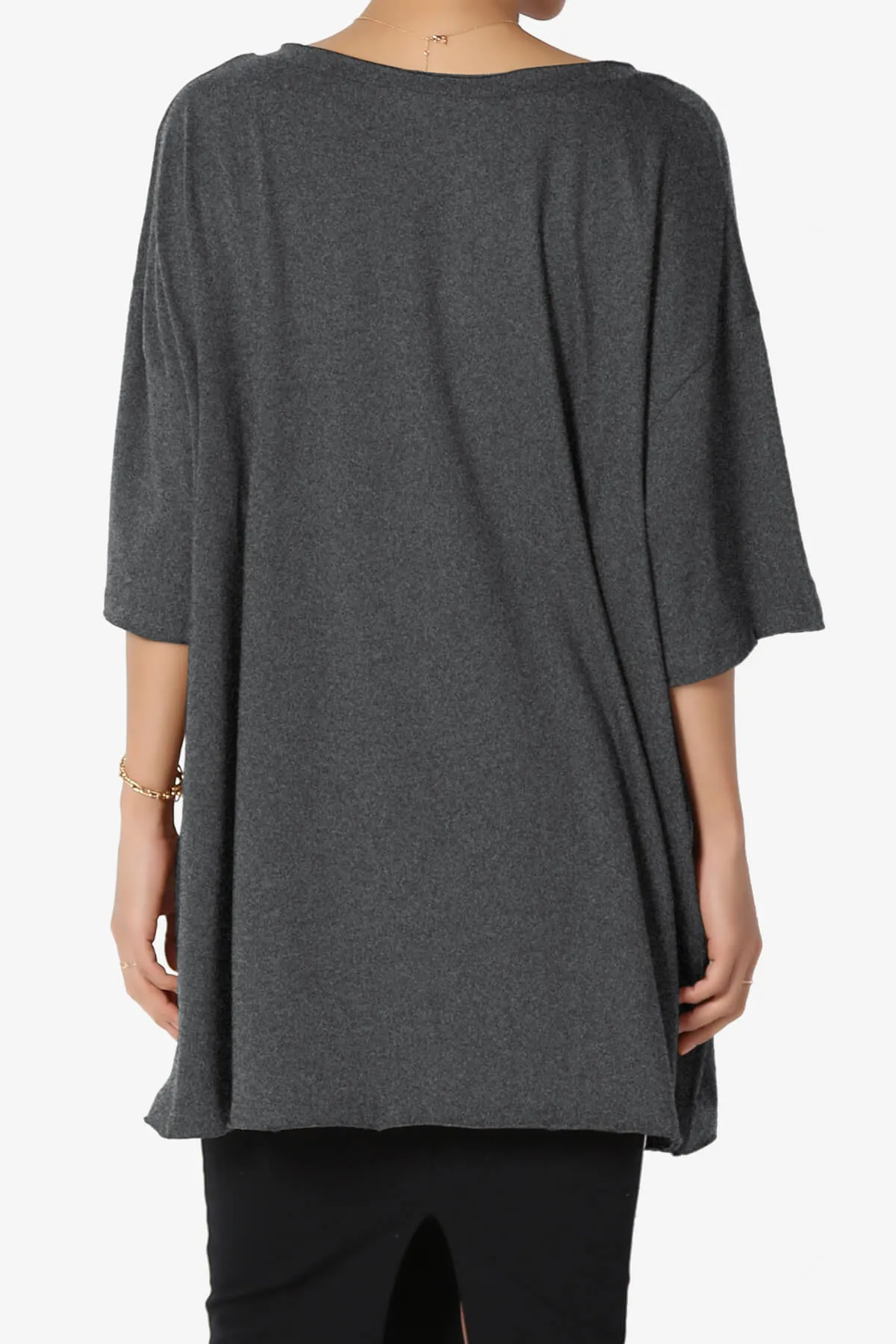 Charlie V Neck Pocket Boyfriend Tee
