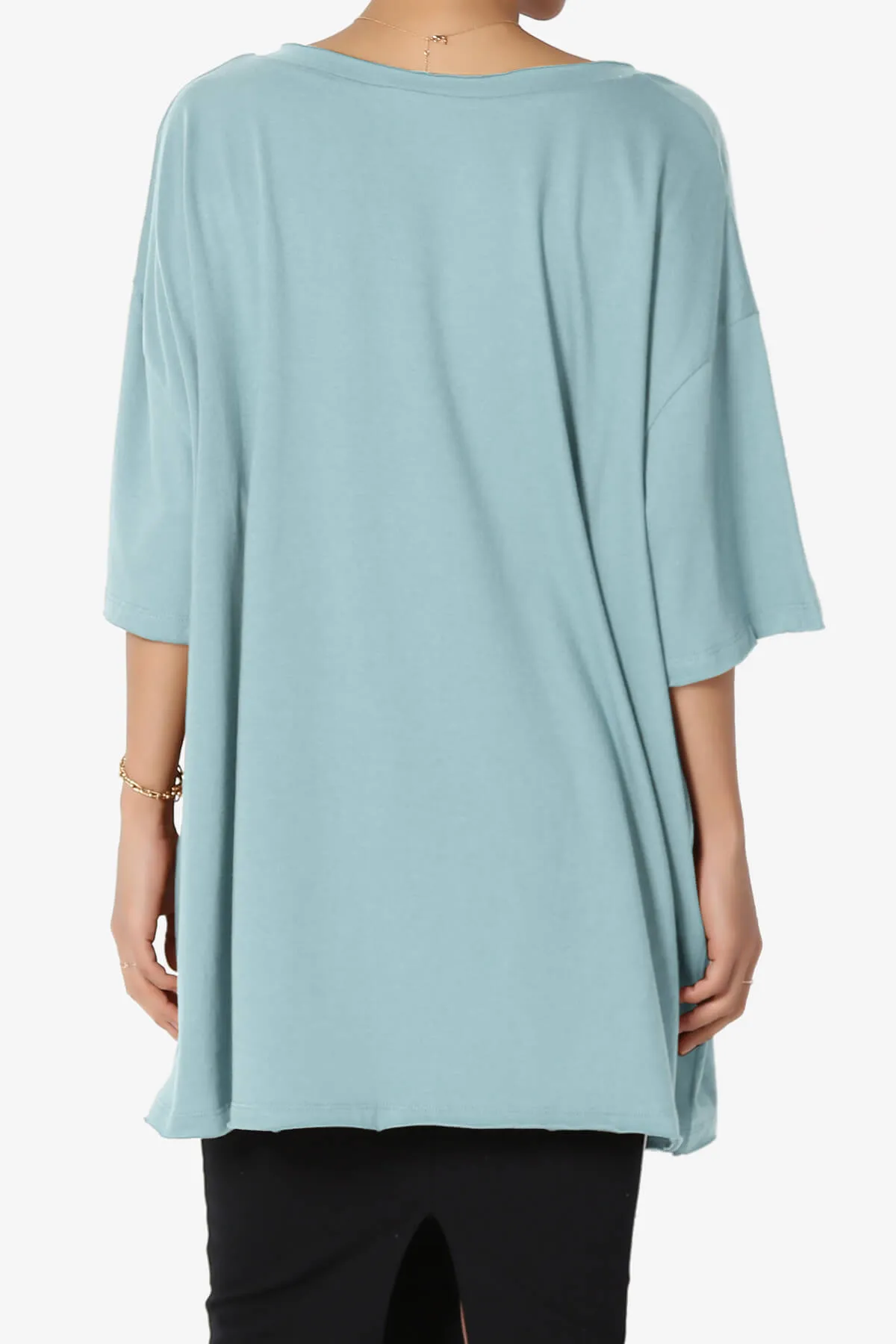 Charlie V Neck Pocket Boyfriend Tee