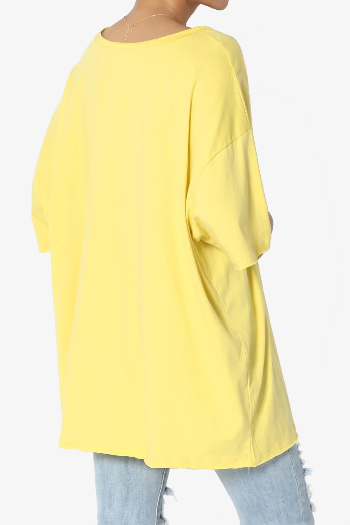 Charlie V Neck Pocket Boyfriend Tee