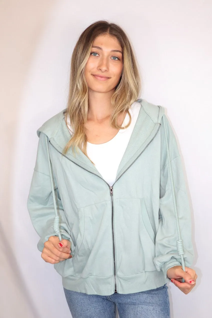 Chill Hoodie Light Sage
