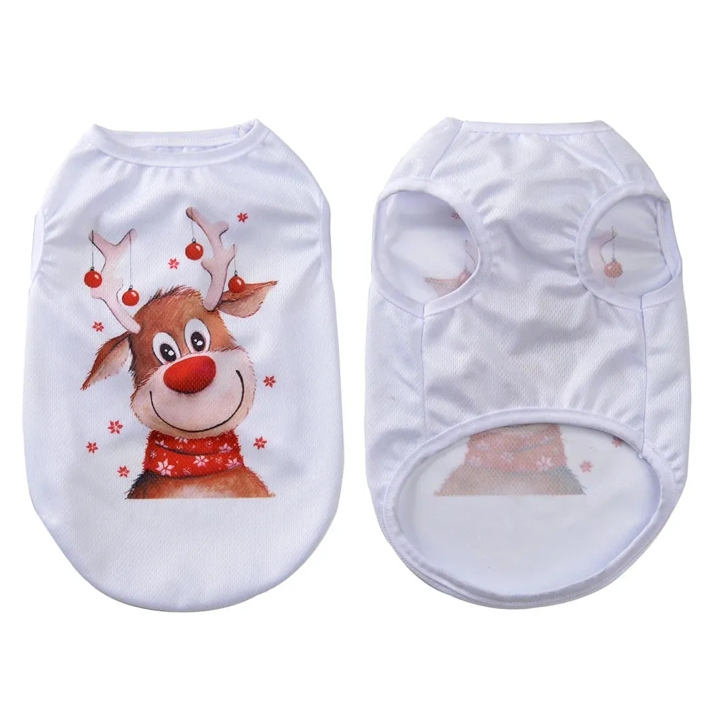 Christmas Inspired Dog Vest Costume