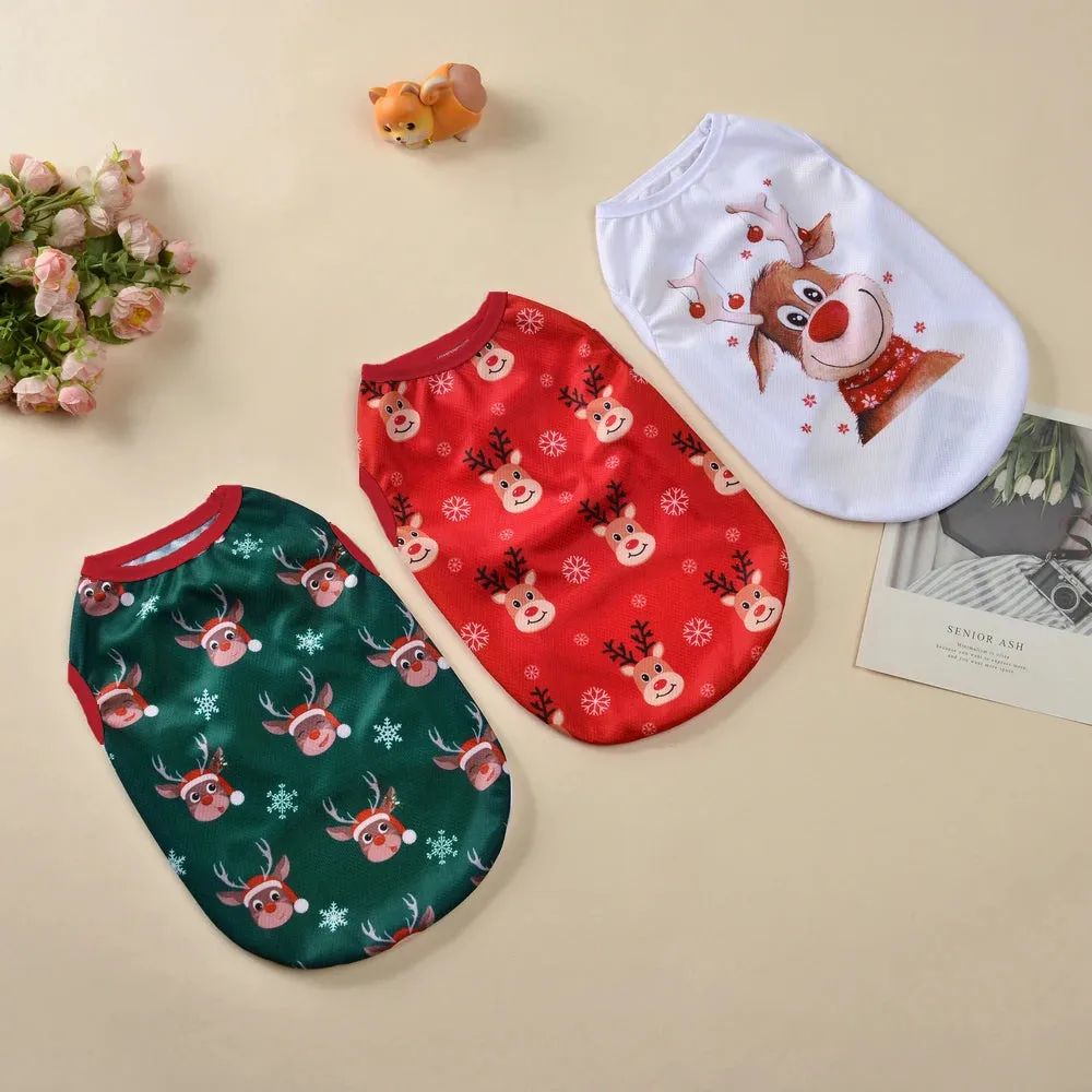 Christmas Inspired Dog Vest Costume
