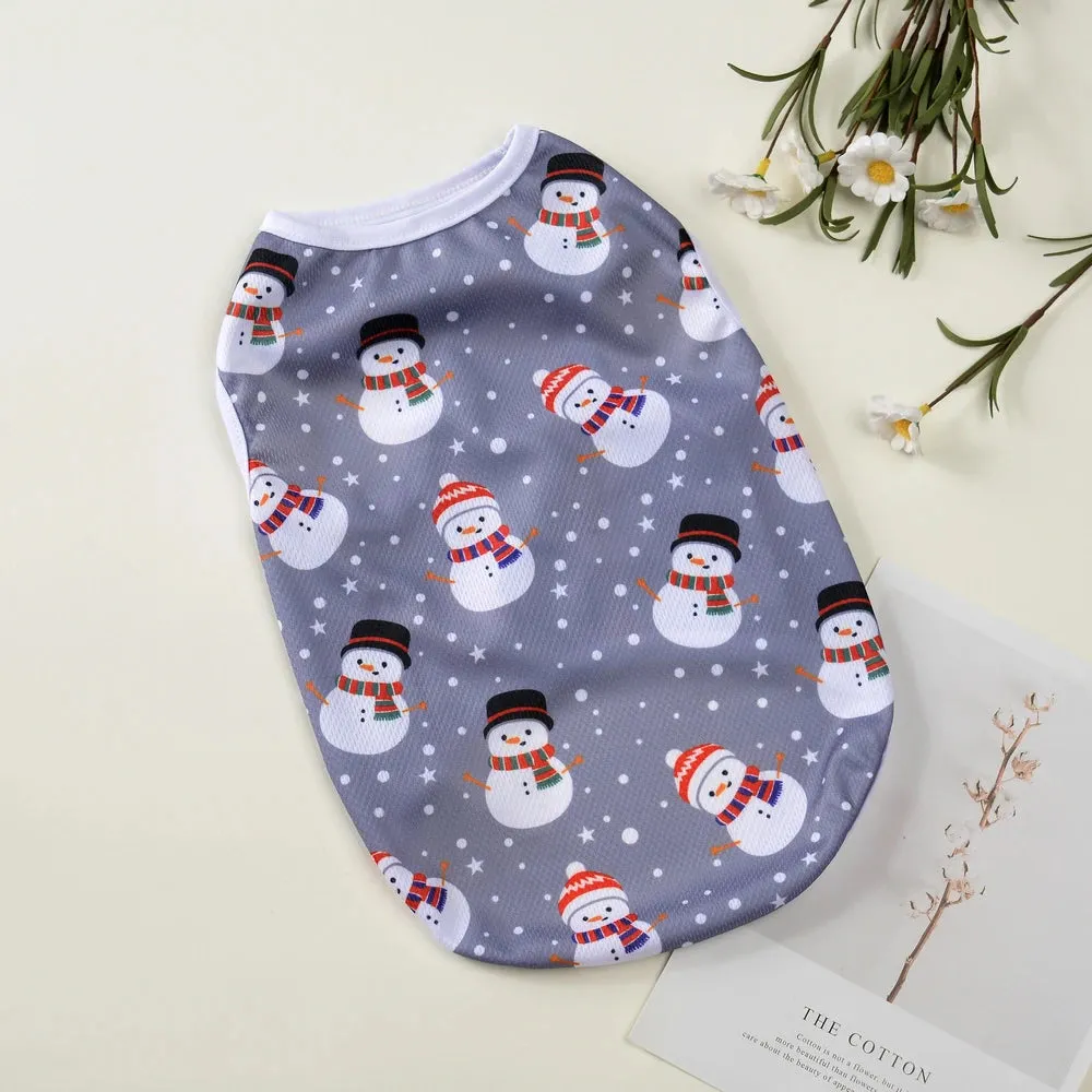 Christmas Inspired Dog Vest Costume