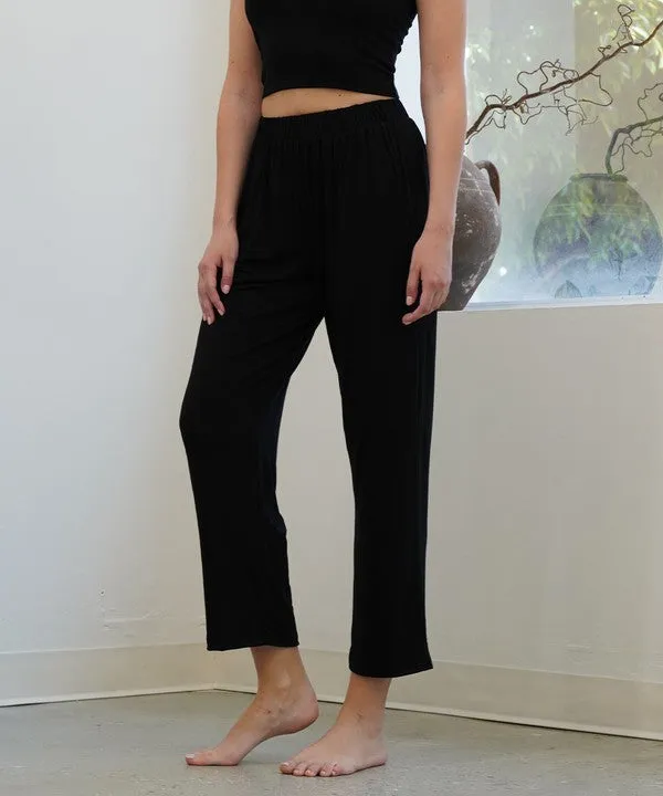 Classic Luxe Bamboo Lounge Pants – Effortless Comfort, Elevated