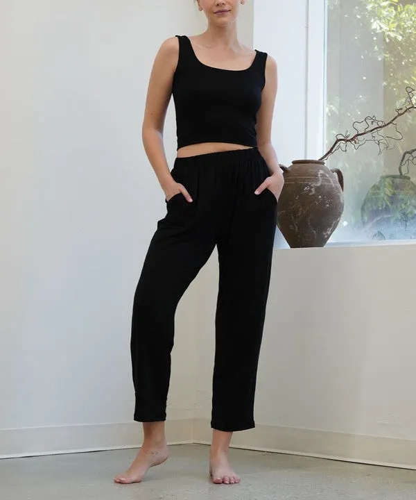 Classic Luxe Bamboo Lounge Pants – Effortless Comfort, Elevated