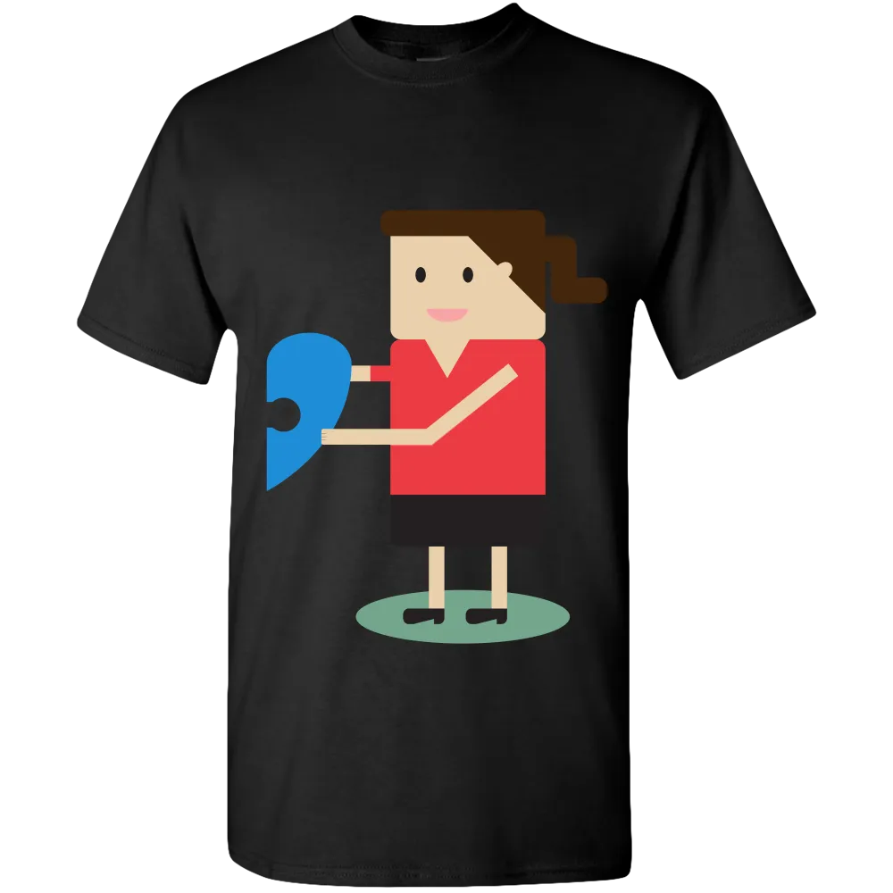 Complete Me Girl Valentine's Day Tee Shirt