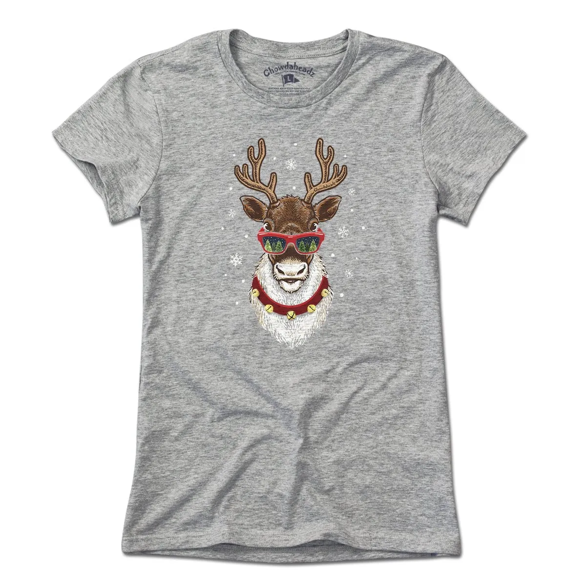 Cool Christmas Reindeer T-Shirt