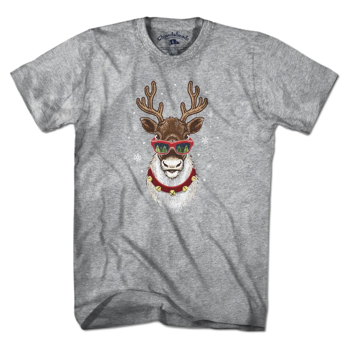 Cool Christmas Reindeer T-Shirt