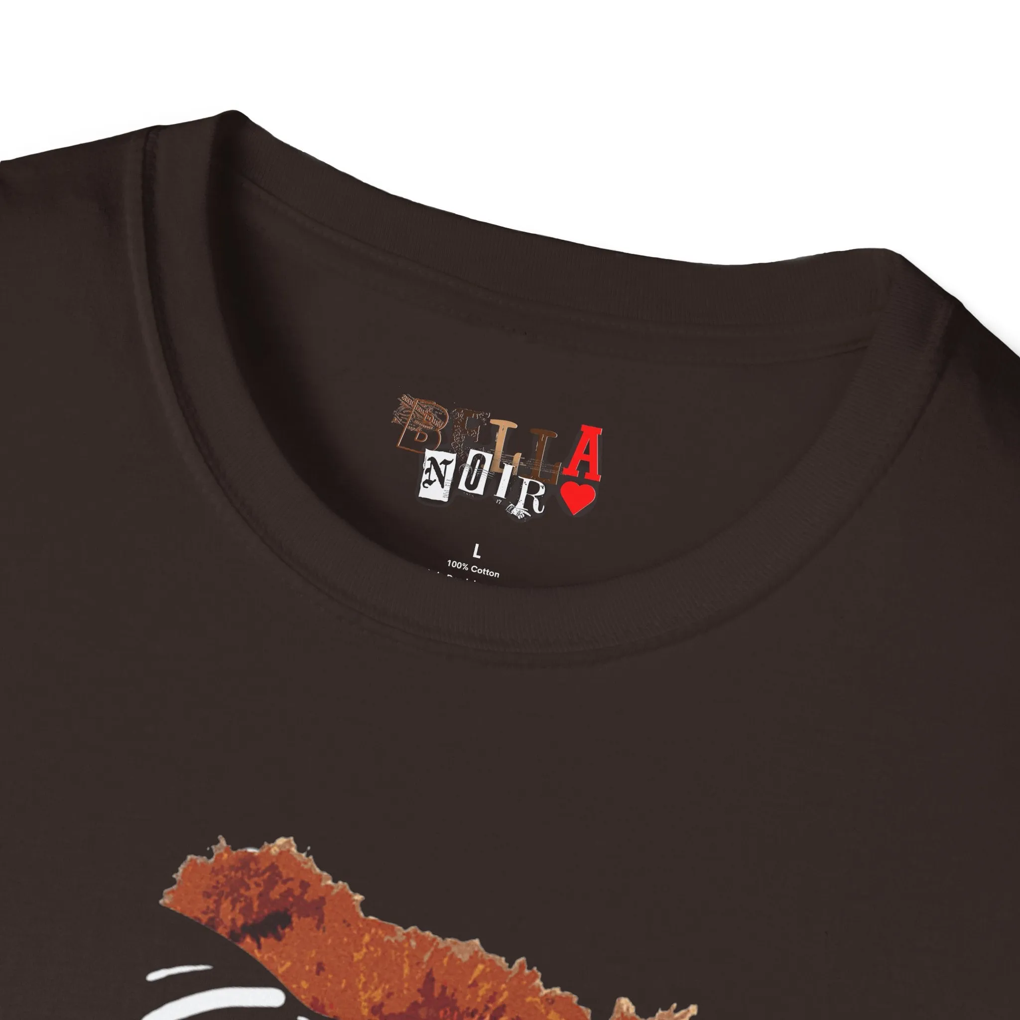 Cool Drippy Bear Unisex Softstyle T-Shirt