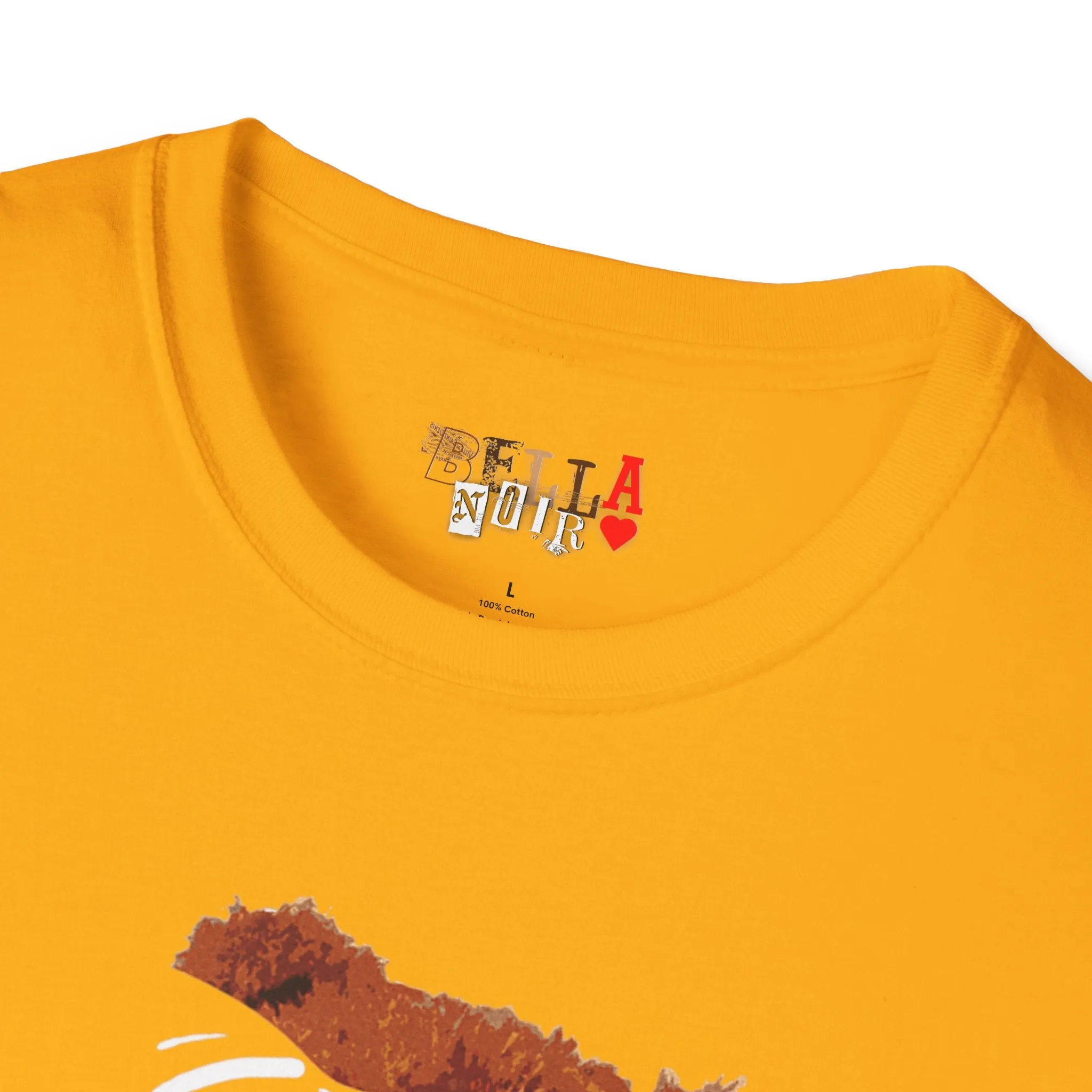 Cool Drippy Bear Unisex Softstyle T-Shirt