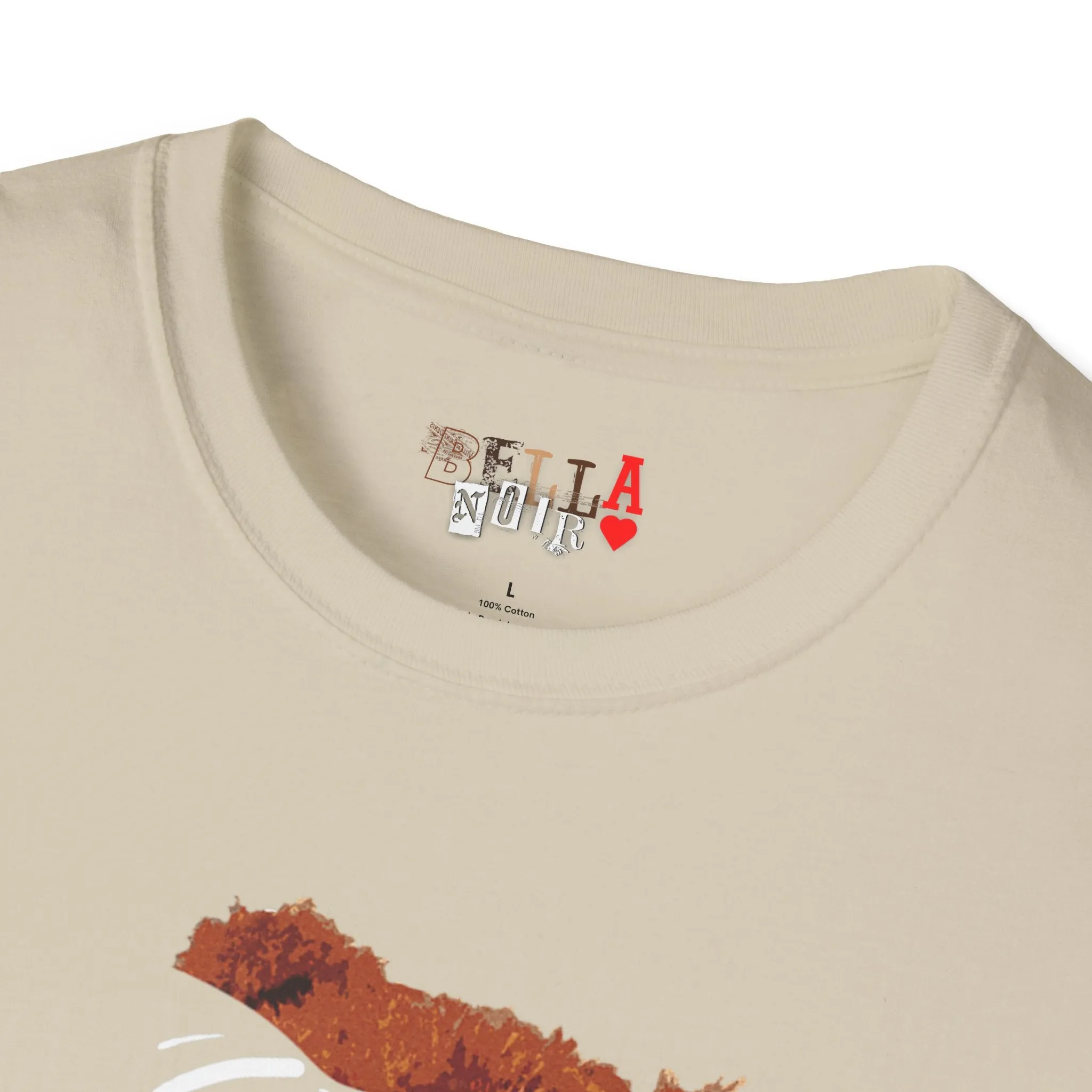 Cool Drippy Bear Unisex Softstyle T-Shirt