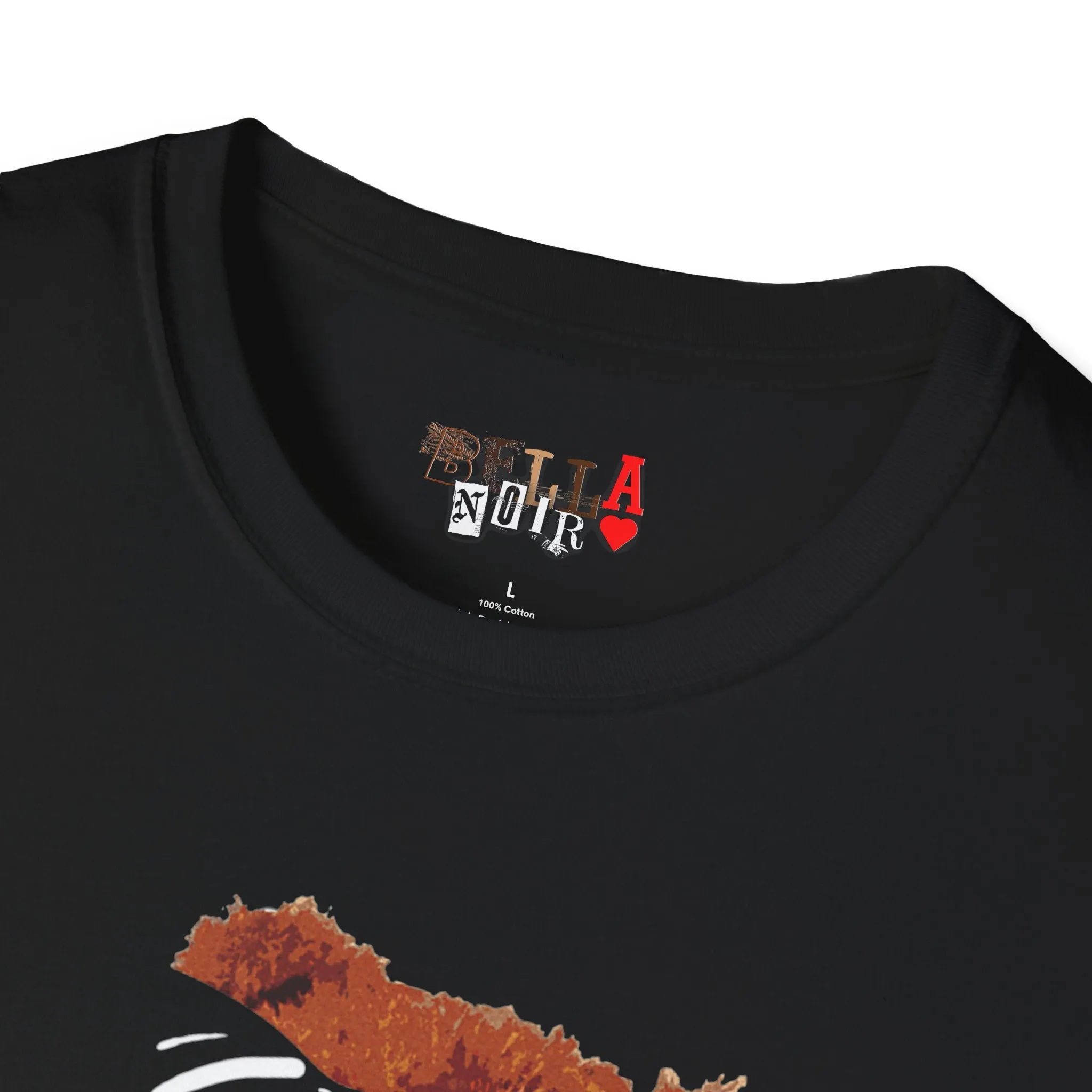Cool Drippy Bear Unisex Softstyle T-Shirt