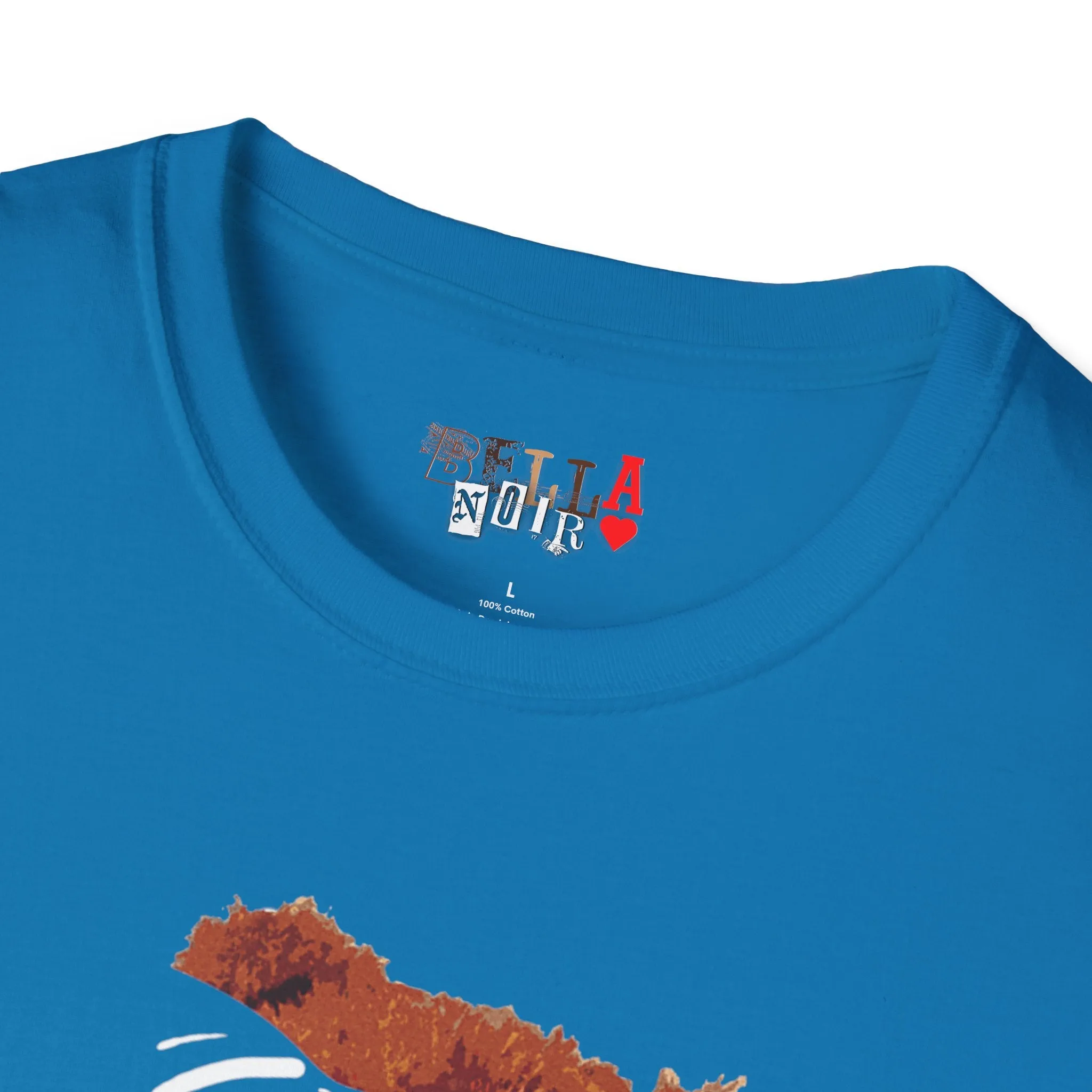 Cool Drippy Bear Unisex Softstyle T-Shirt