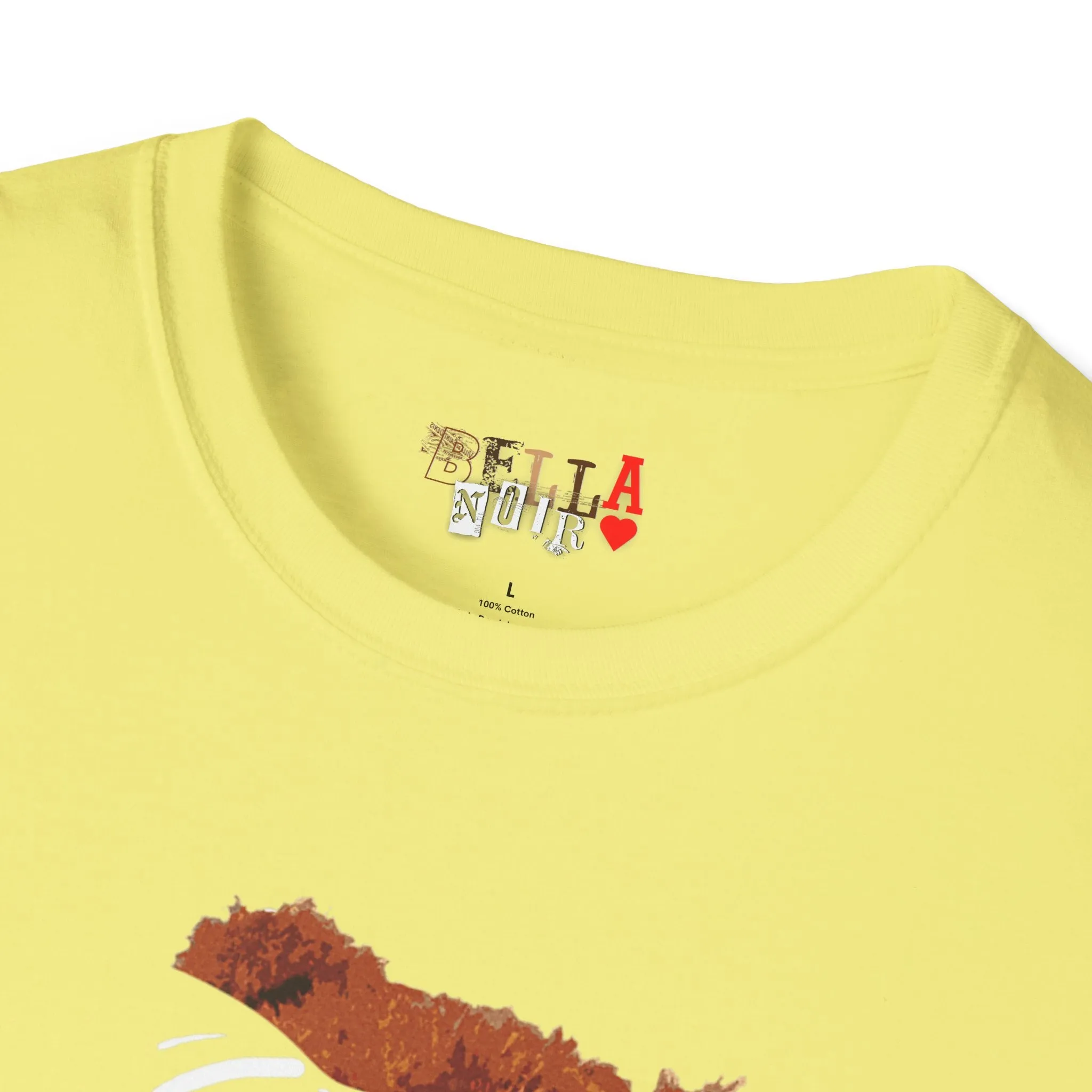 Cool Drippy Bear Unisex Softstyle T-Shirt