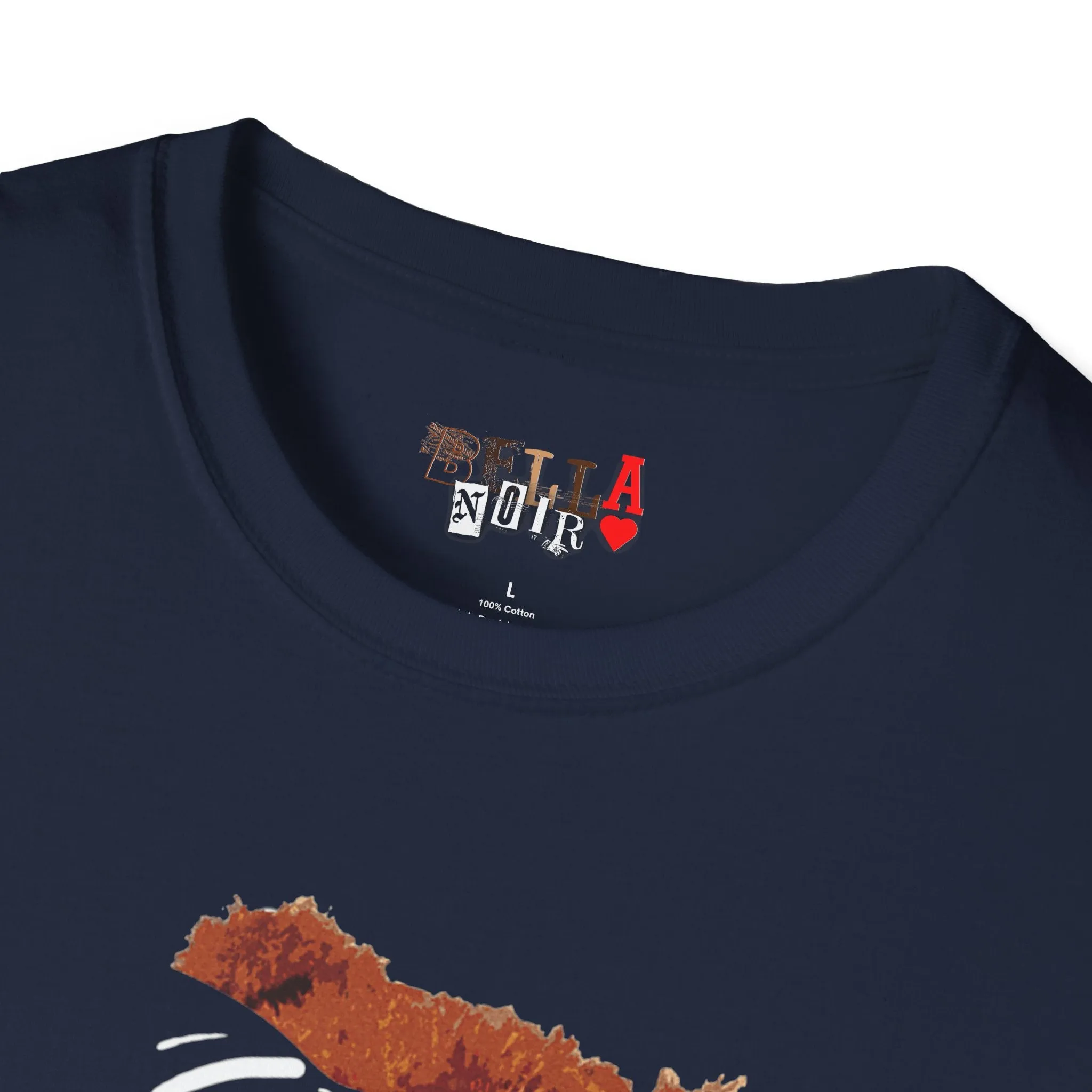 Cool Drippy Bear Unisex Softstyle T-Shirt