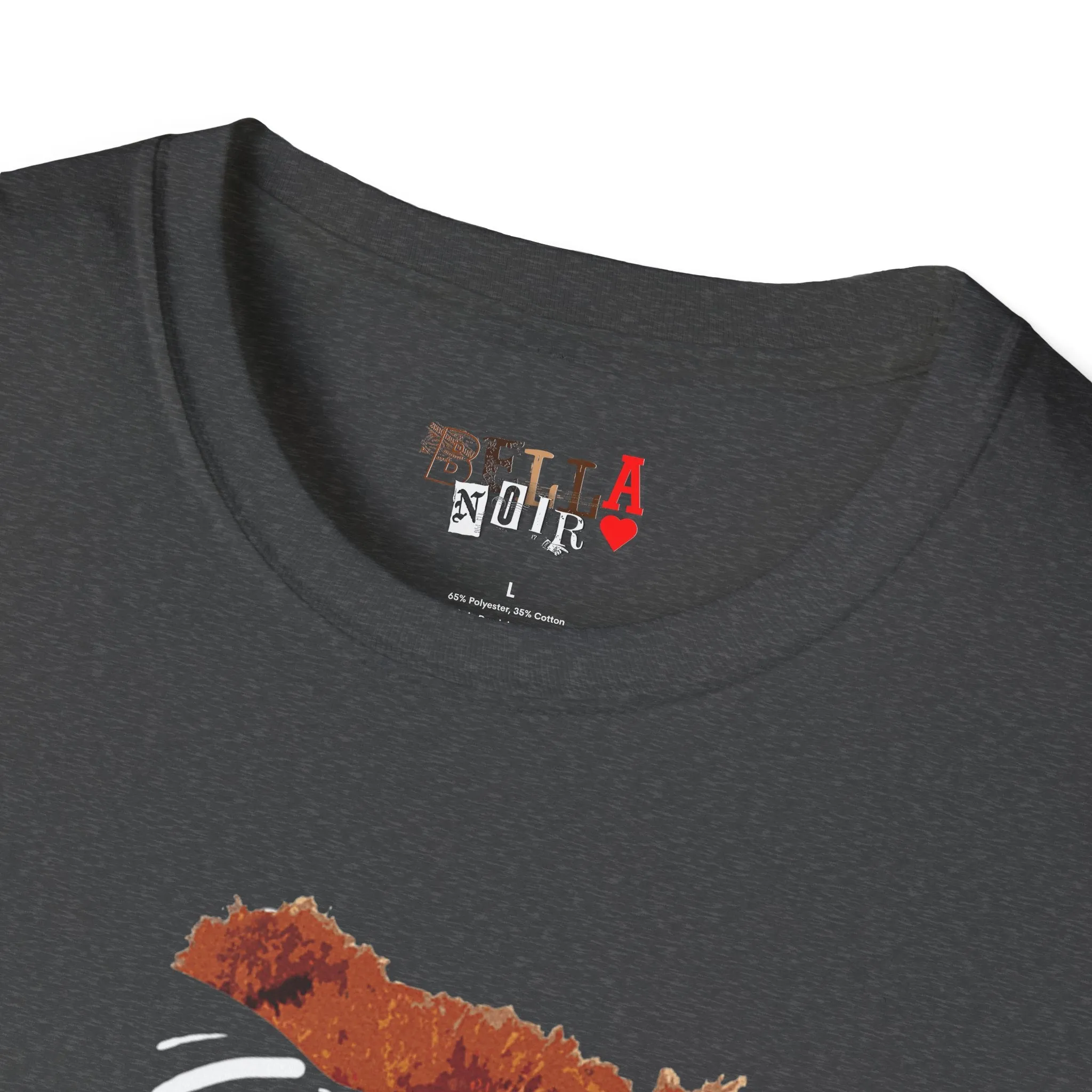 Cool Drippy Bear Unisex Softstyle T-Shirt