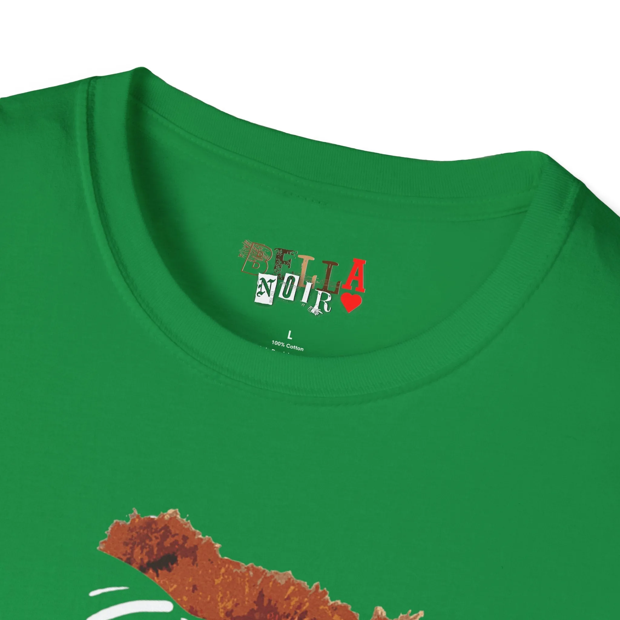 Cool Drippy Bear Unisex Softstyle T-Shirt