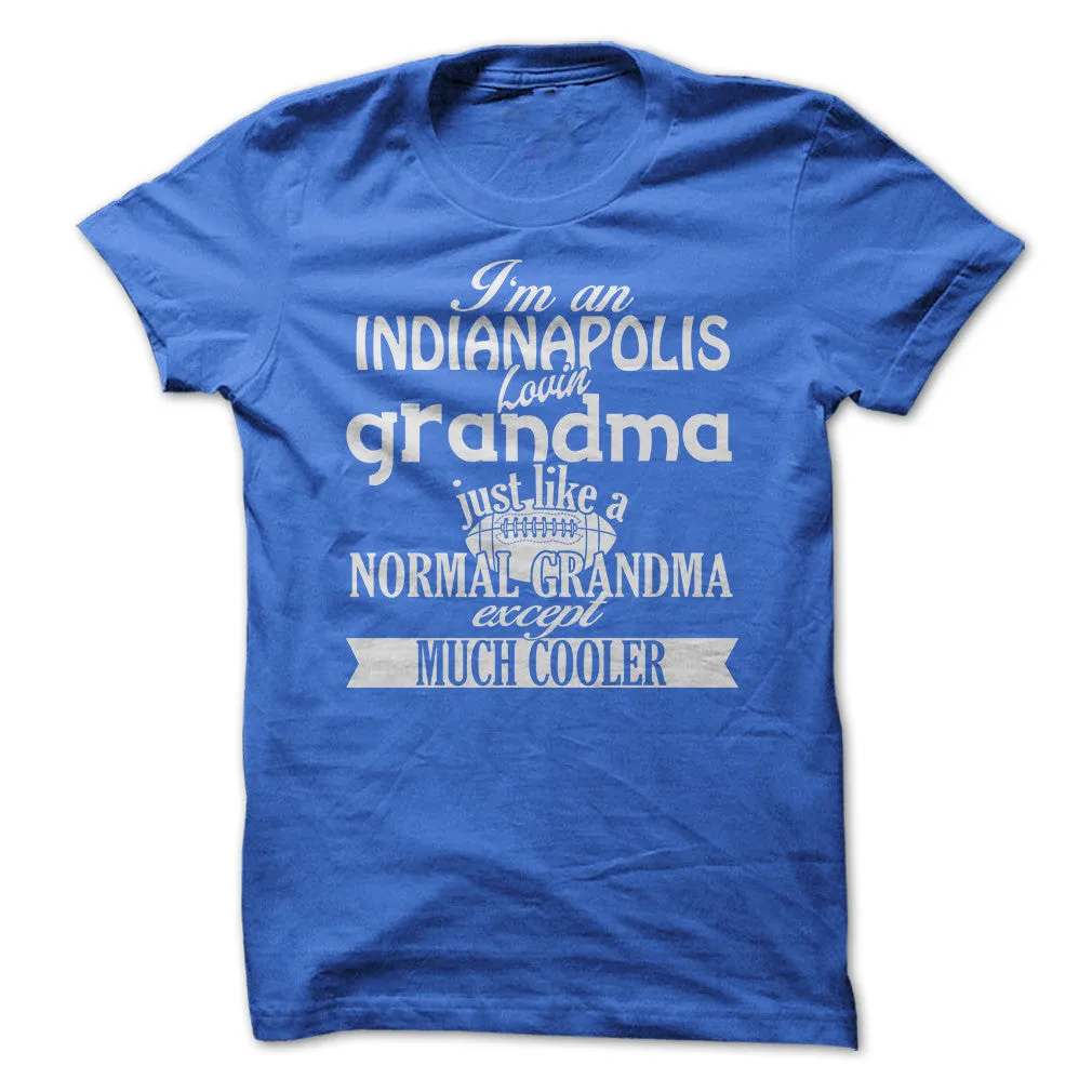 Cool Indianapolis Football Grandma