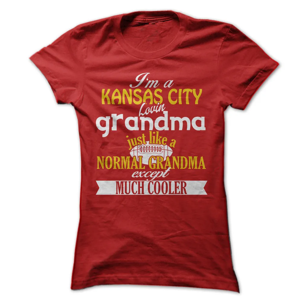 Cool Kansas City Football Grandma