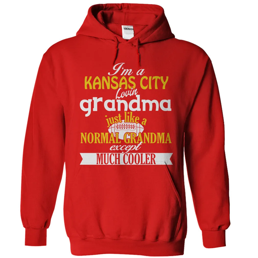 Cool Kansas City Football Grandma
