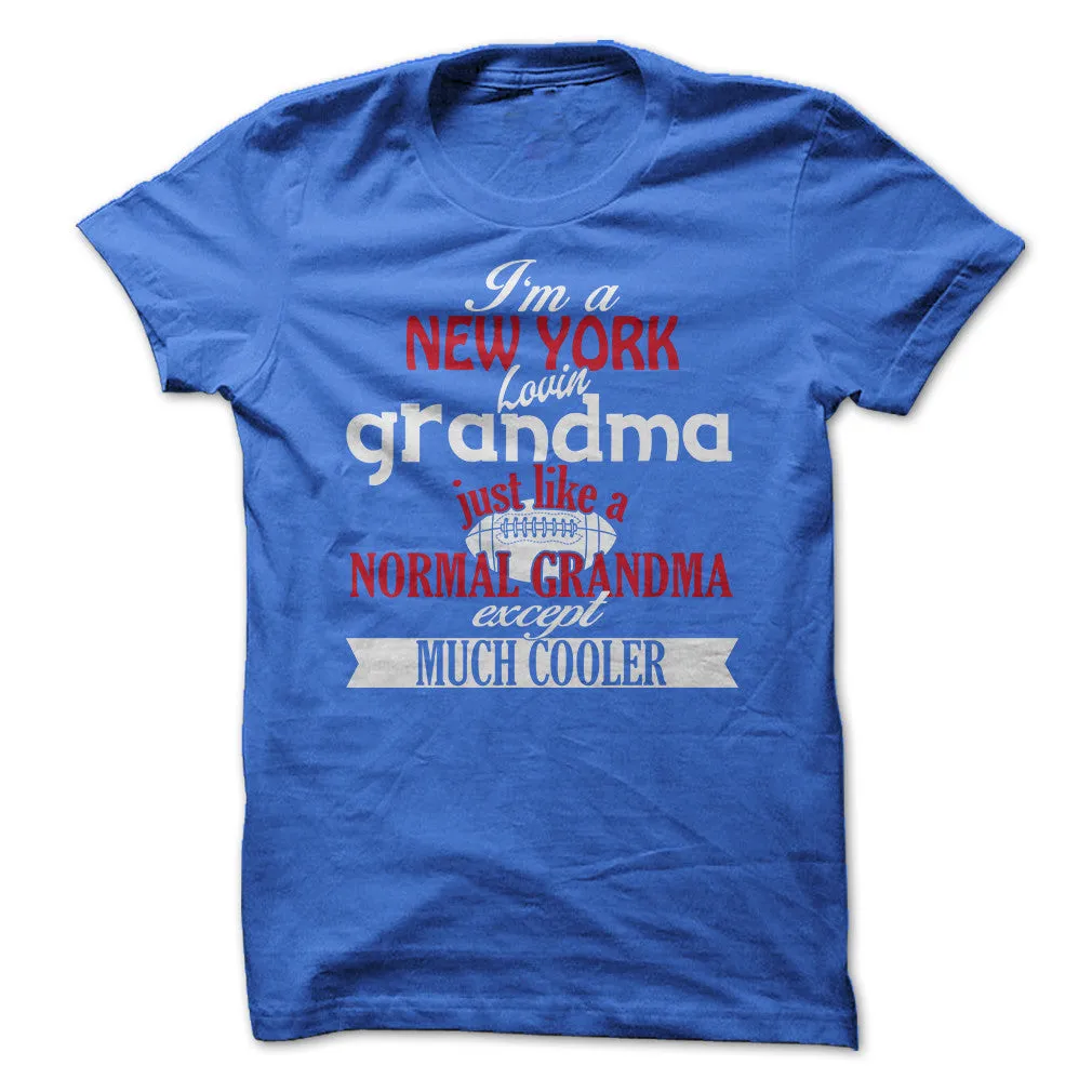 Cool New York Football Grandma