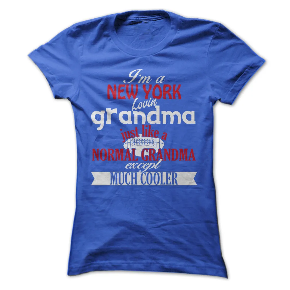 Cool New York Football Grandma