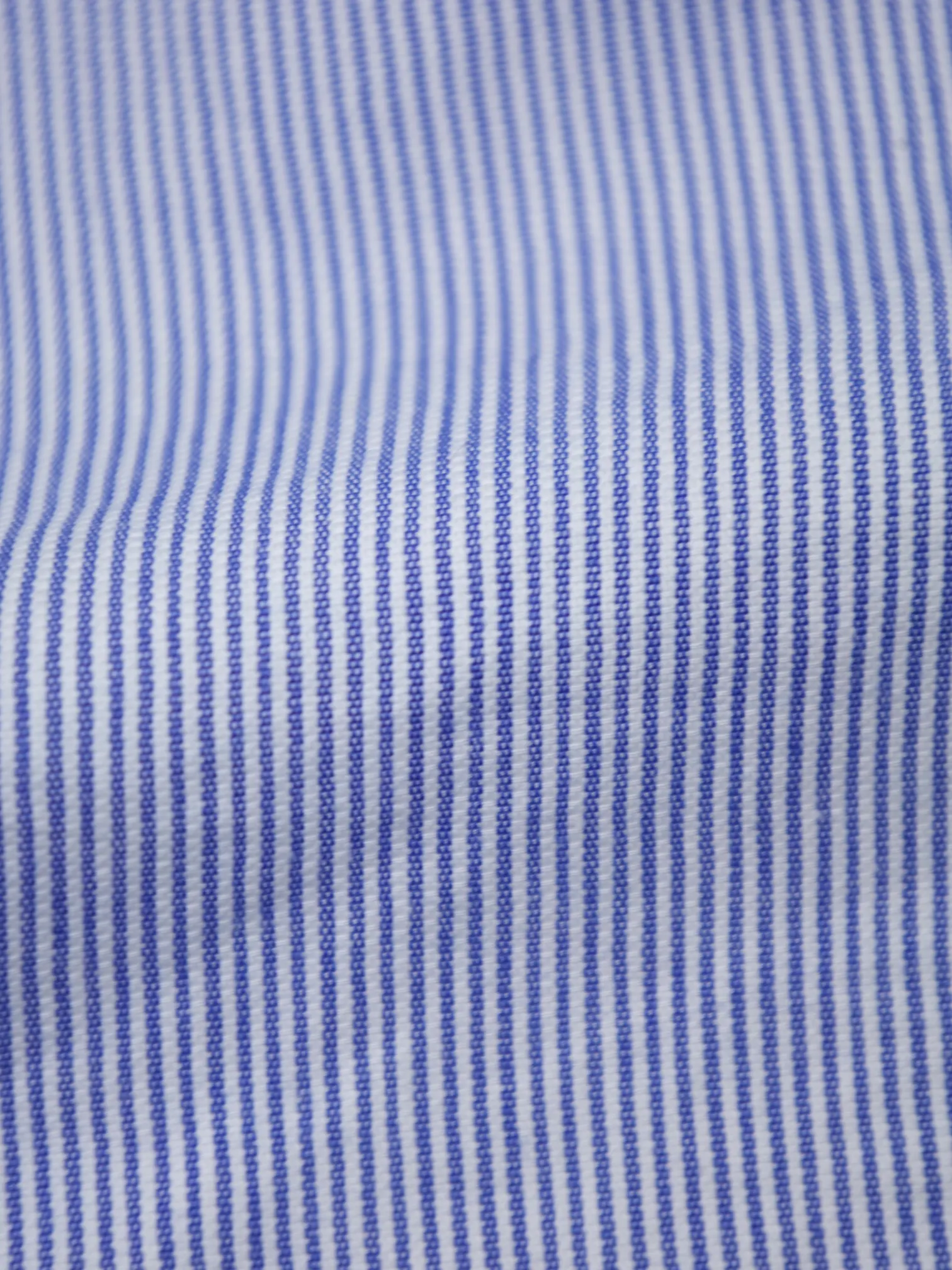 Corneliani ID Light Blue Cotton Pinstripe Unconstructed Jacket