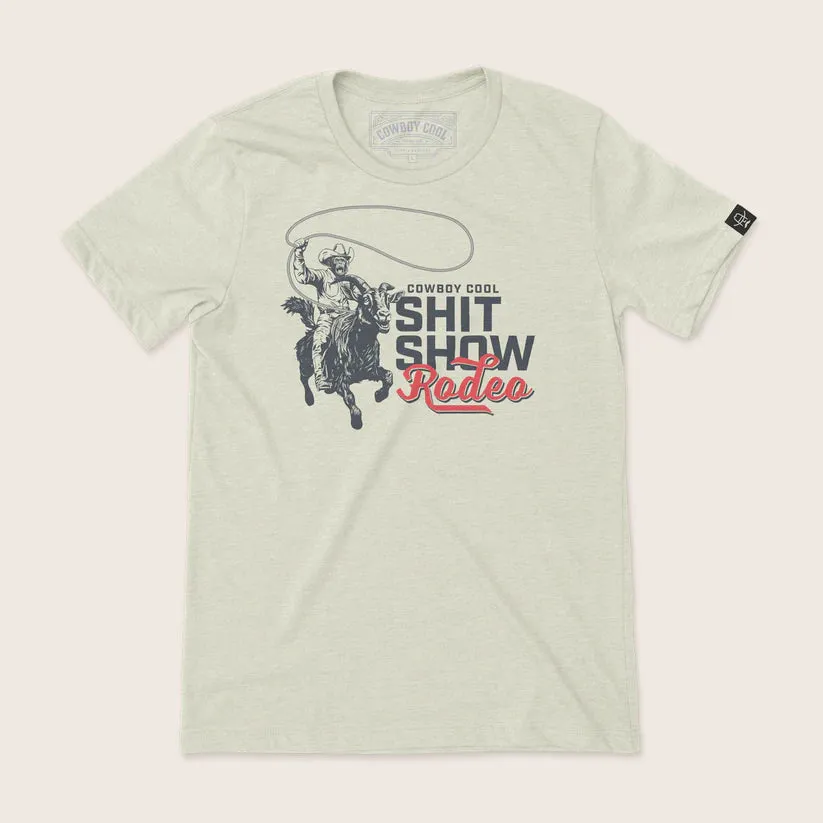 COWBOY COOL RODEO MAYHEM TEE