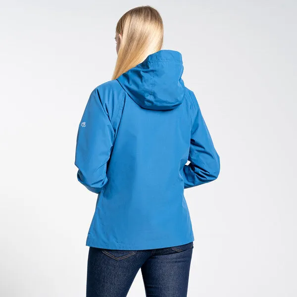 Craghoppers Brielle Lightweight Waterproof Jacket Yale Blue