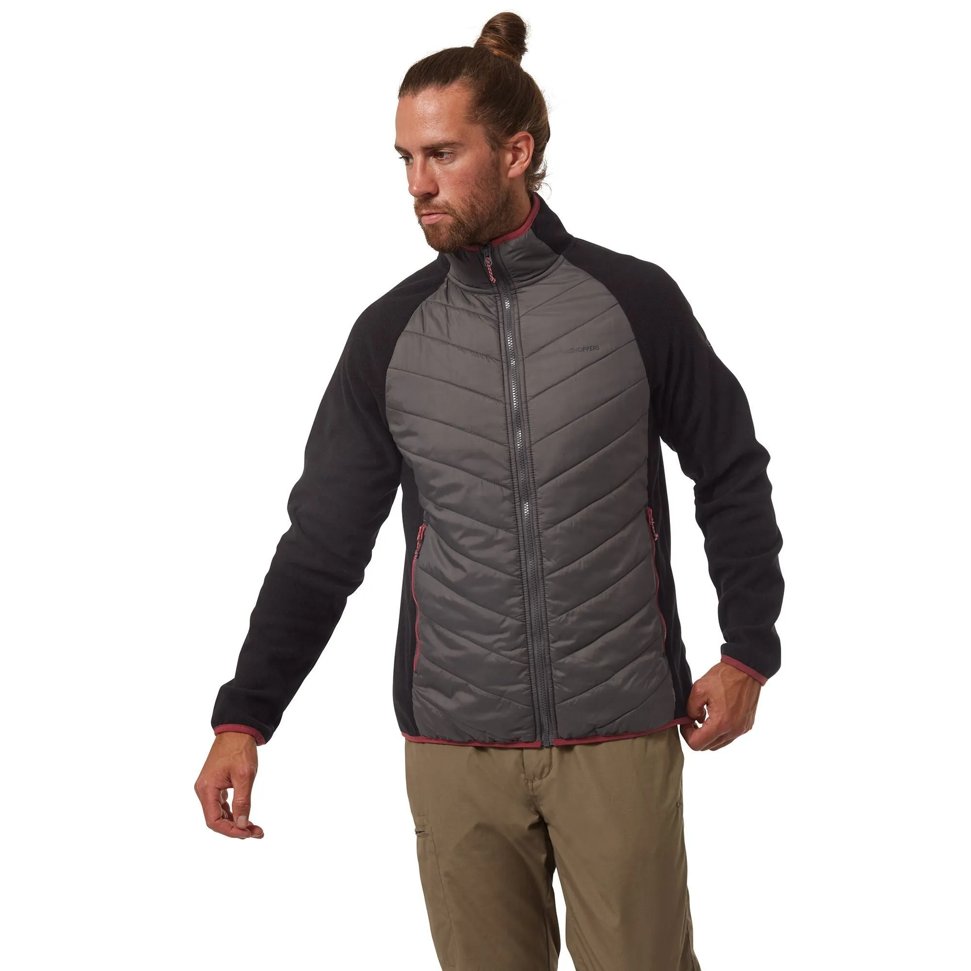 Craghoppers Men's Tarun Hybrid Jacket Black RRP £90