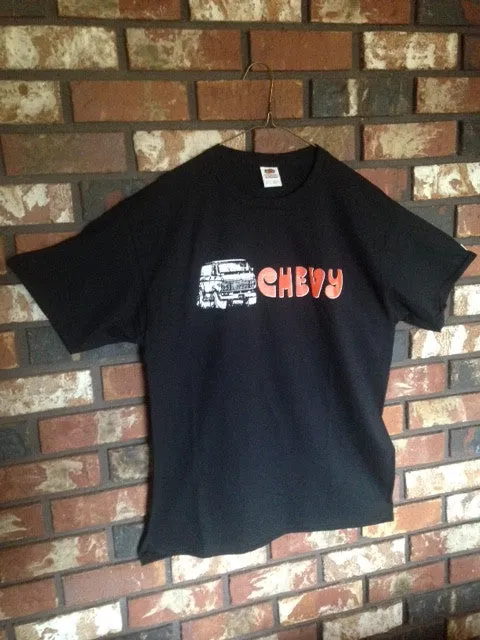 Custom Chevy Boogie Van Shirt G10 G20 G30 1971 1972 1973 1974 1975 1976 Vannin Shorty