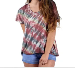 Cynthia Tie Dye Tee Shirt 5016