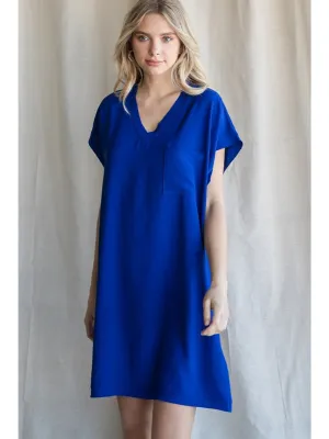 Dally Dress - Royal Blue