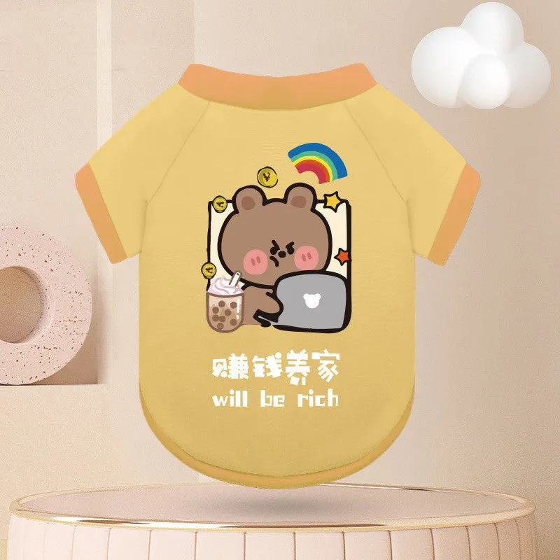 Dog Teddy Cat Hair Loss Bichon Pomeranian Pet Clothing