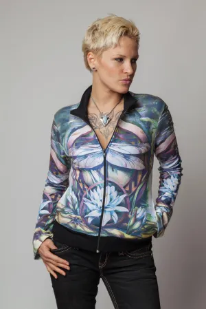 Dragonfly Jacket-Visionary Art Clothing-Nature Clothing-Fairy Clothing
