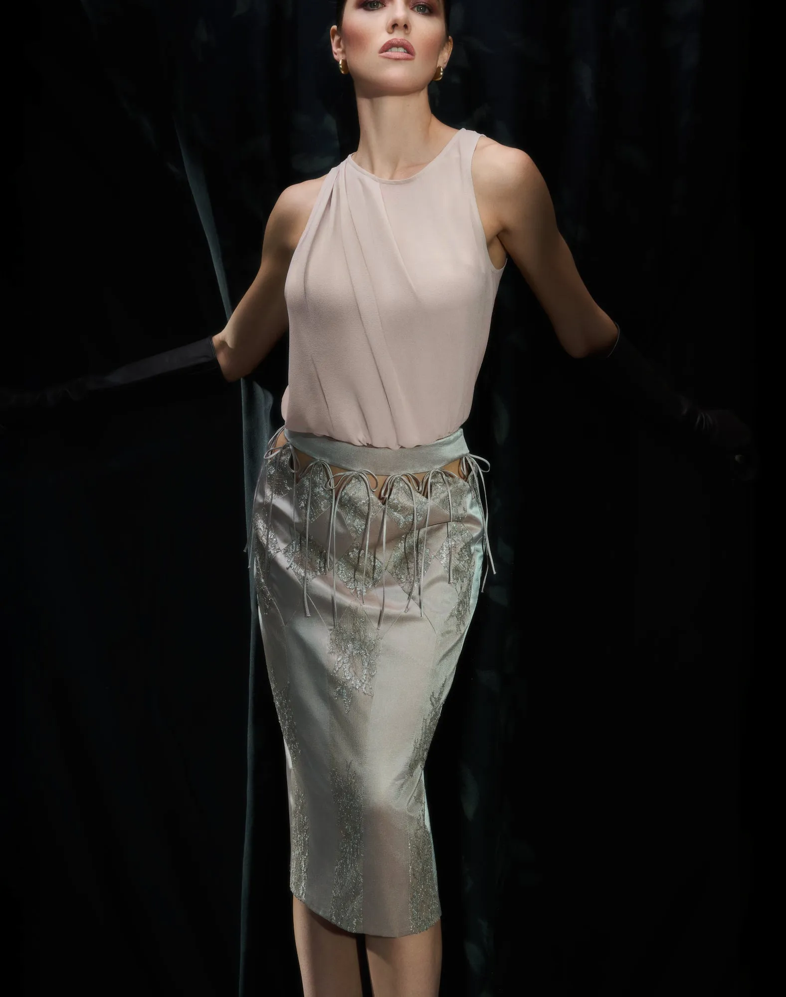 Drift top (Peach Blush)