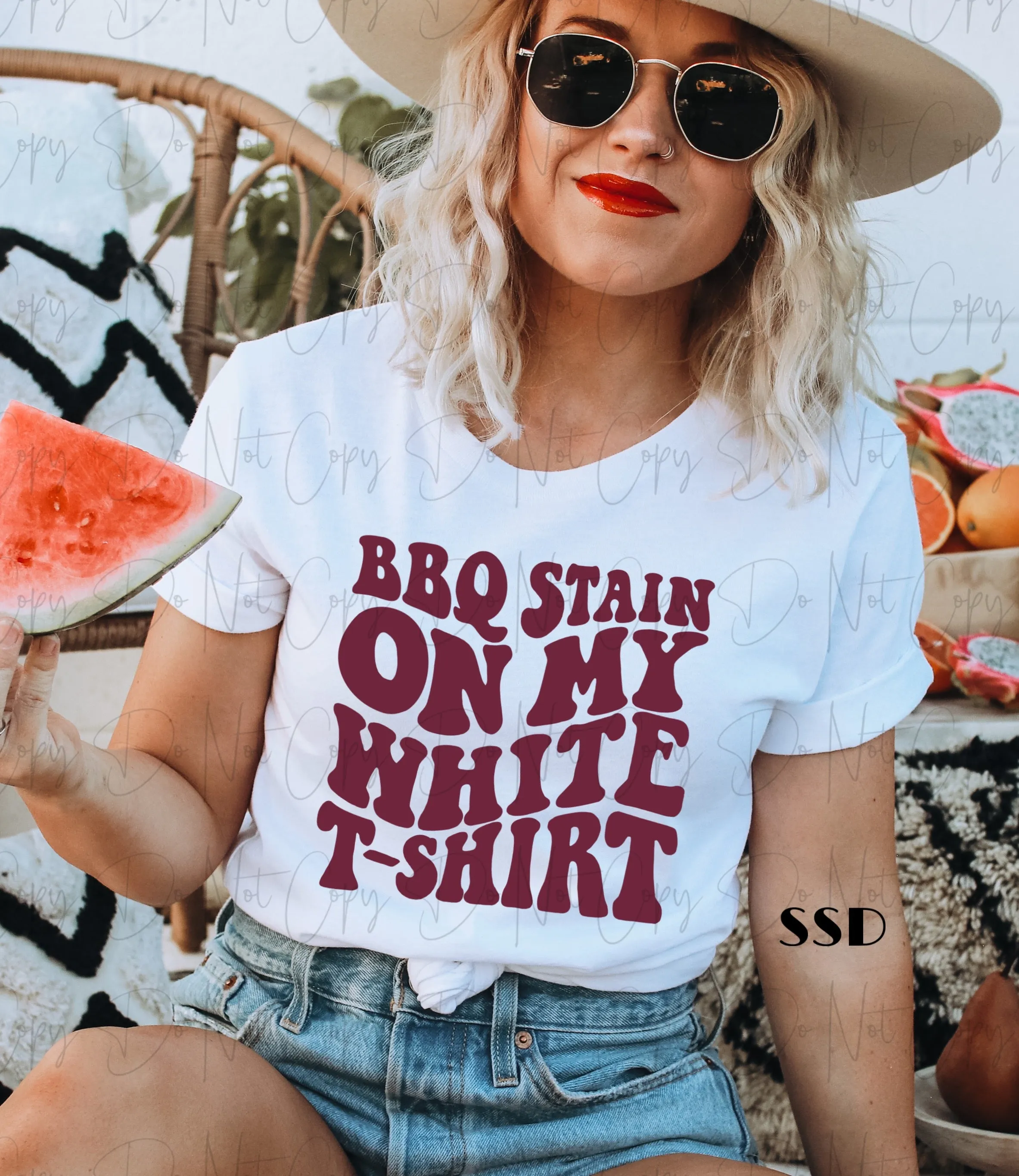 *DTF* BBQ Stain Transfer
