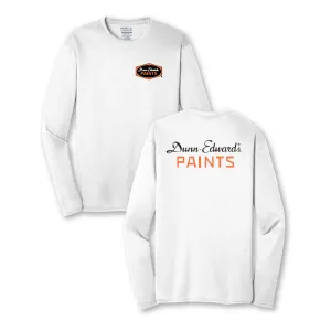 Dunn Edwards DRI-FIT Moisture Wicking Long Sleeve T-Shirt UPF 50