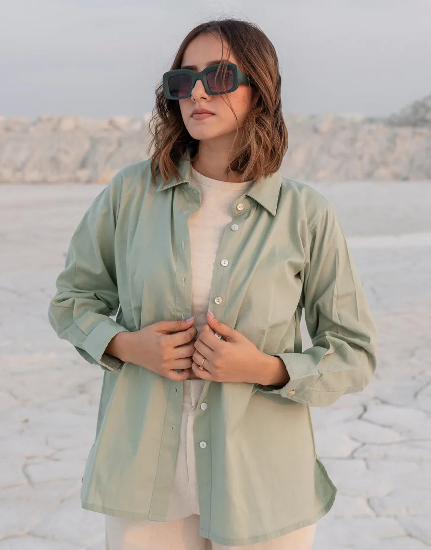 Earthy Green Shirt