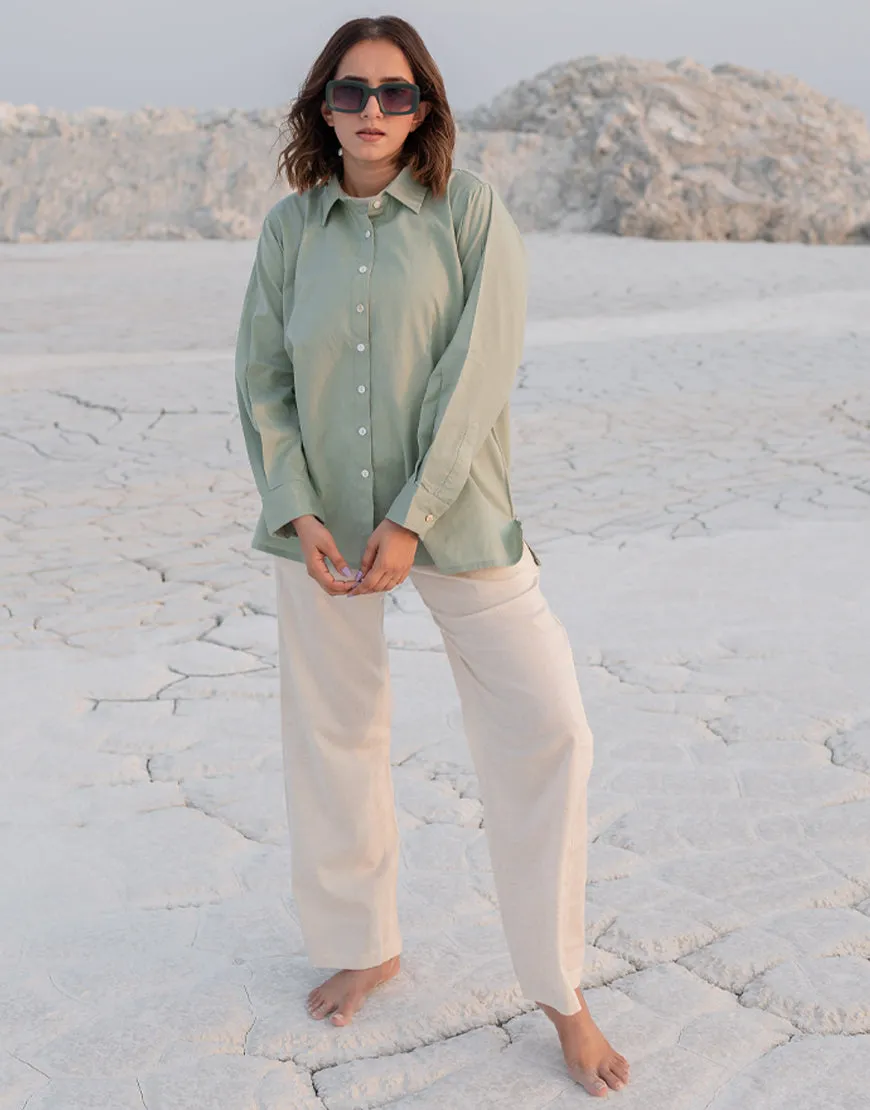 Earthy Green Shirt