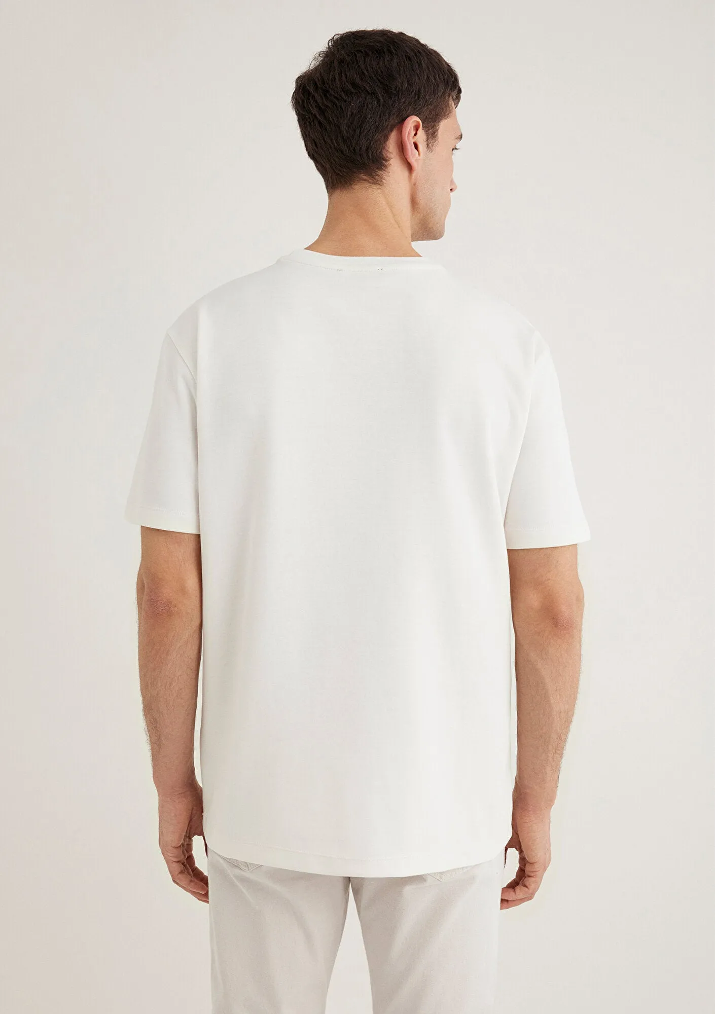 Ecru Basic T-Shirt