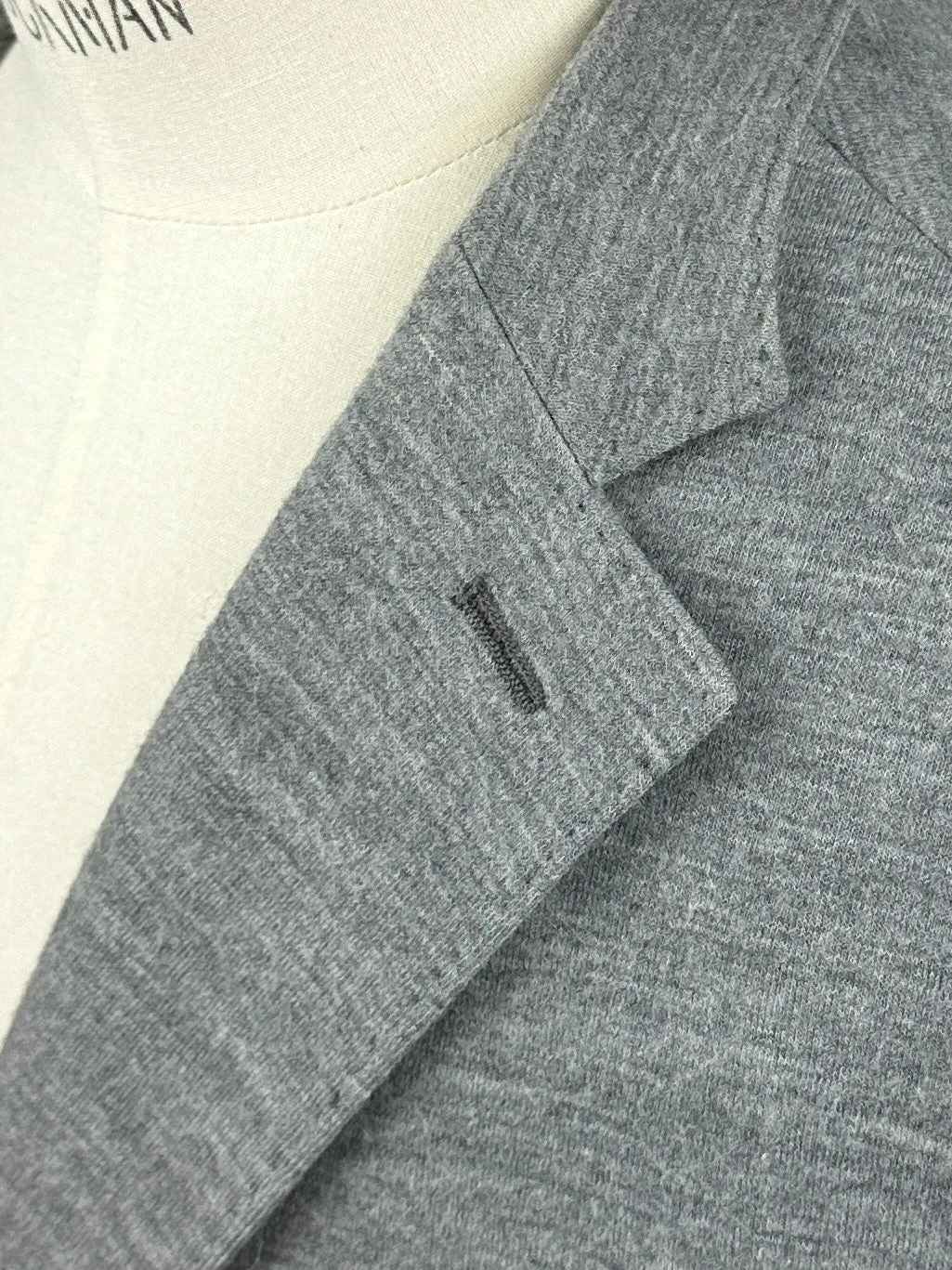 Eleventy Light Grey Jersey Knitted Jacket