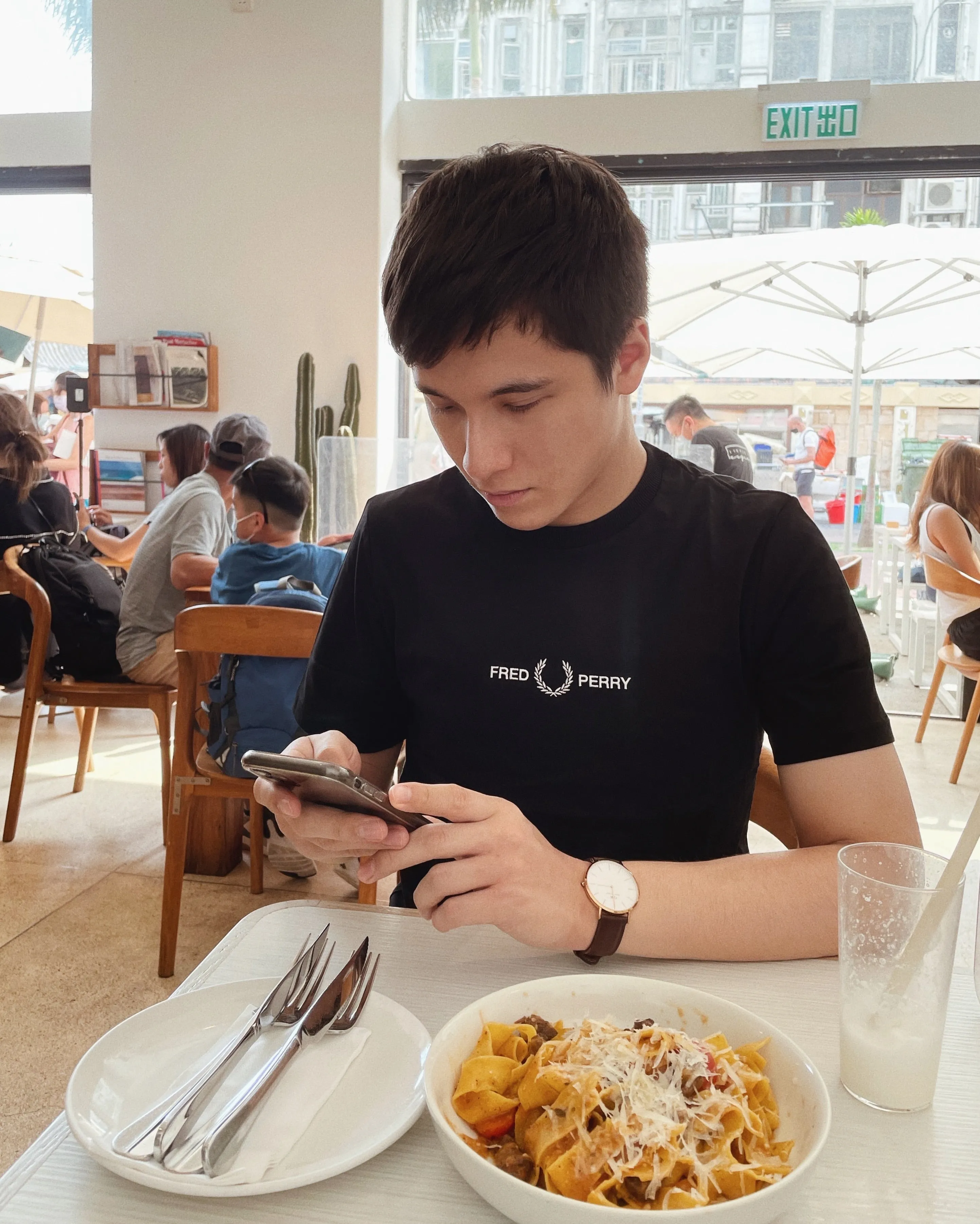 Embroidered Logo Tee