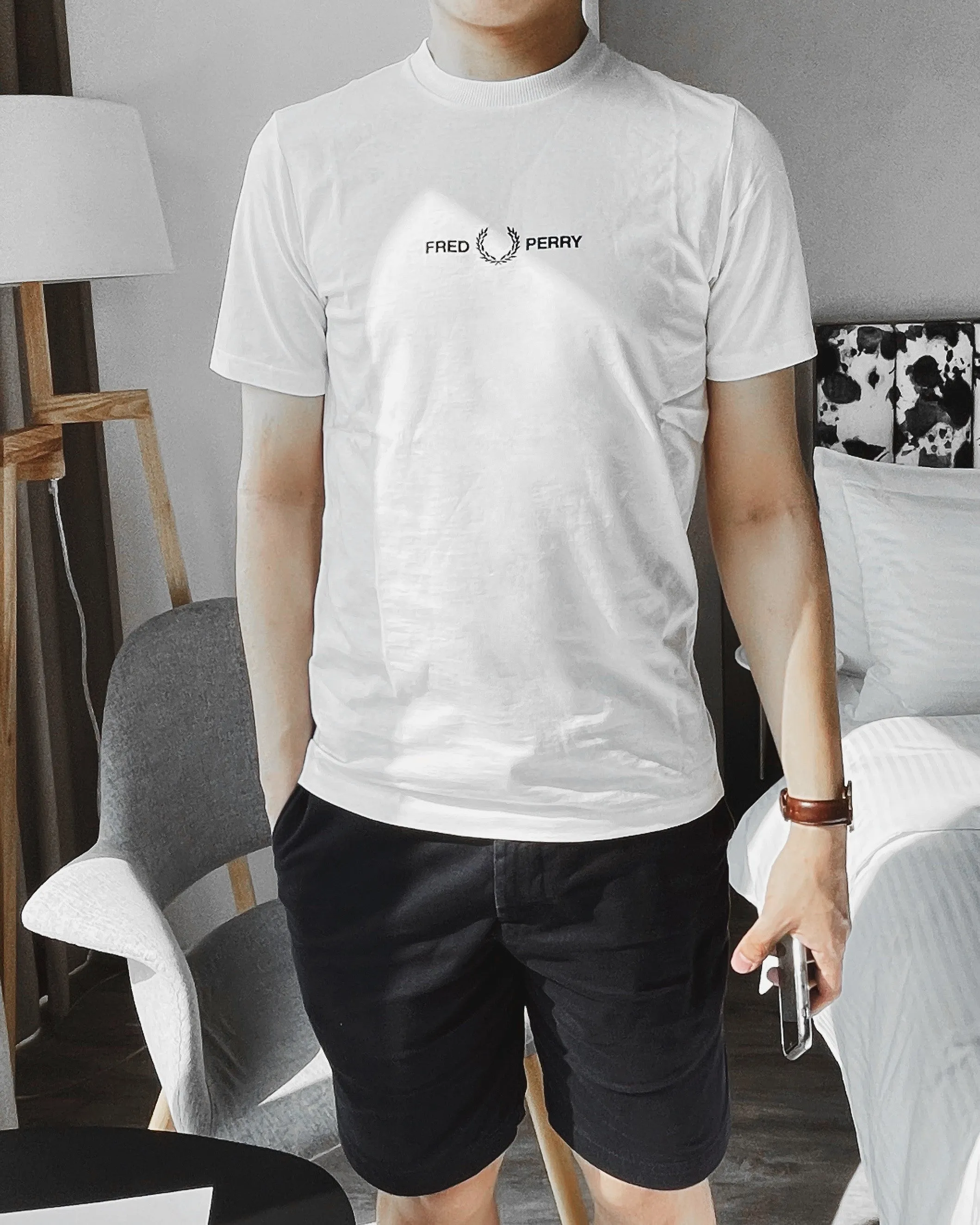 Embroidered Logo Tee