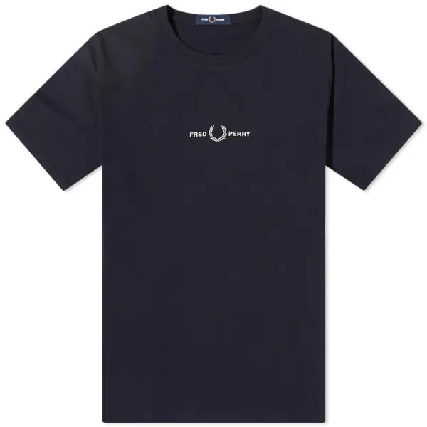 Embroidered Logo Tee