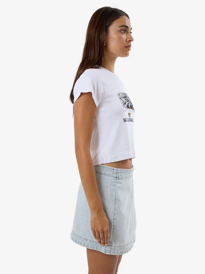 EXPANSIONS MINI TEE - HERITAGE WHITE