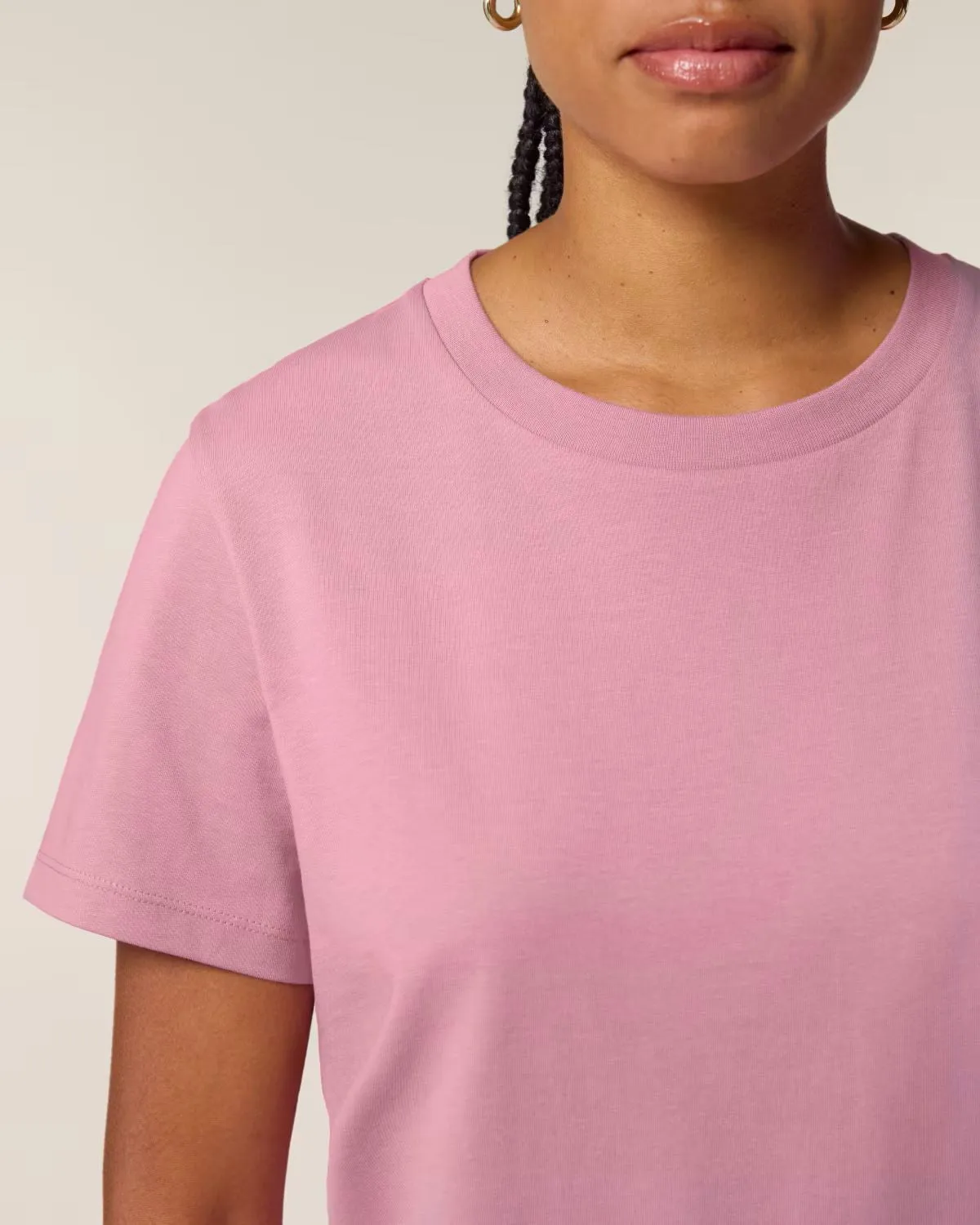 FAIRFITTERS Basic T-Shirt Women lilac dream