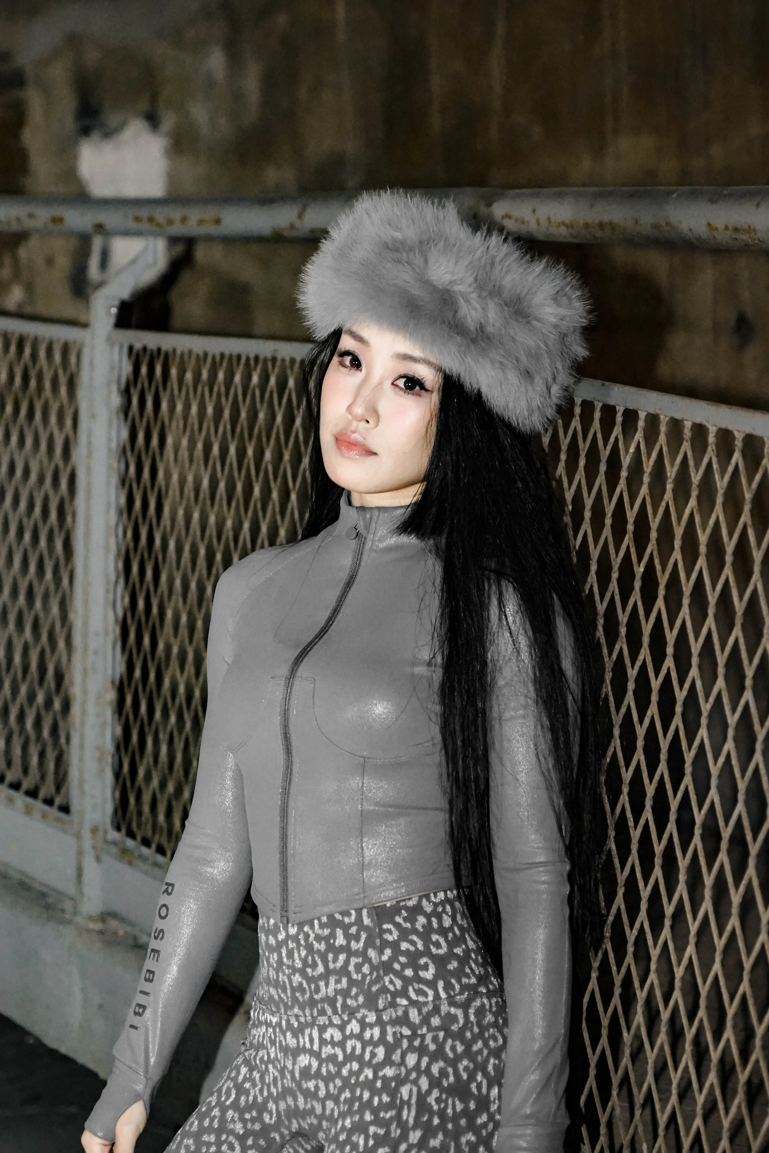 Faux Leather Shiny Short Jacket 2.0