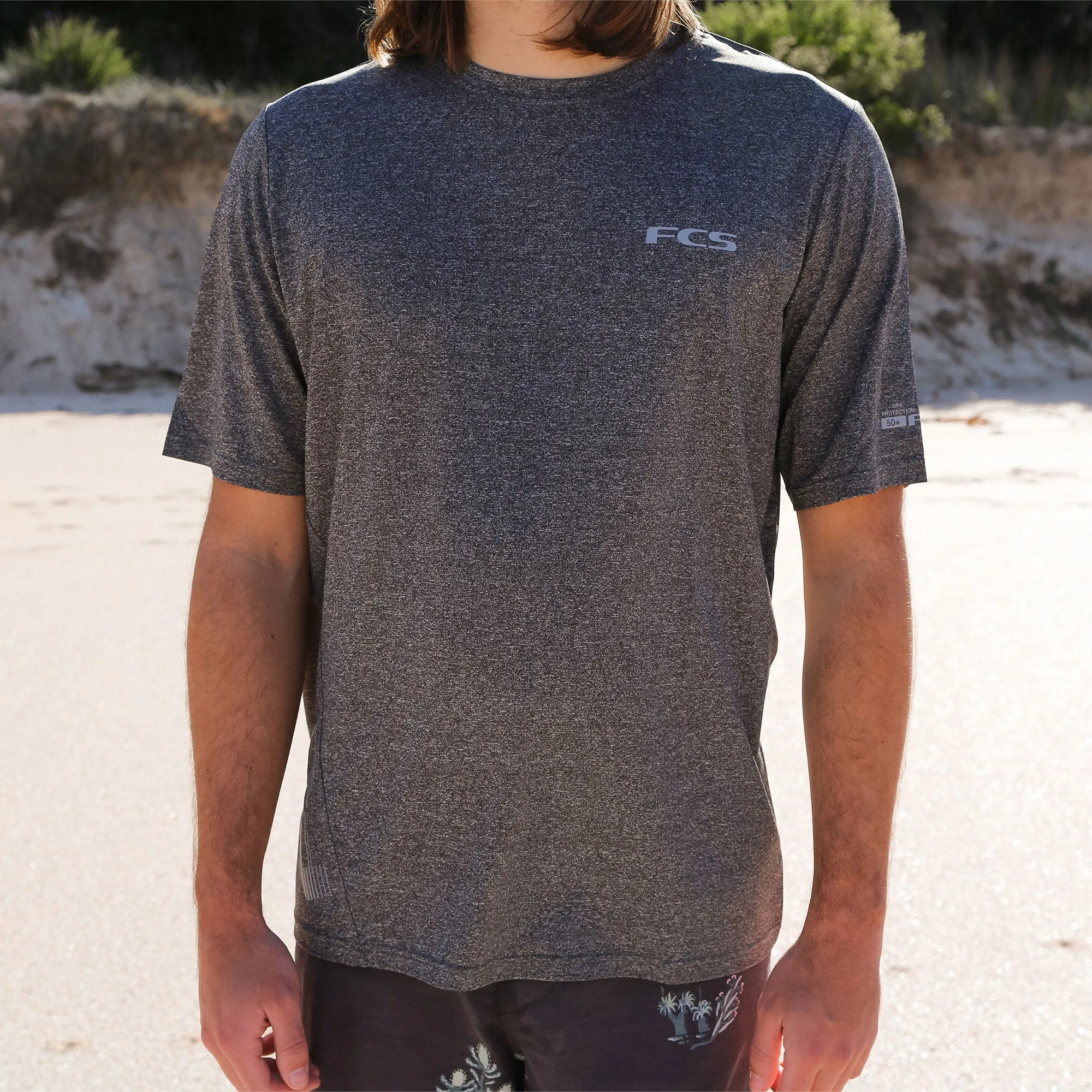 FCS Men's Short Sleeve UV Surf Tee